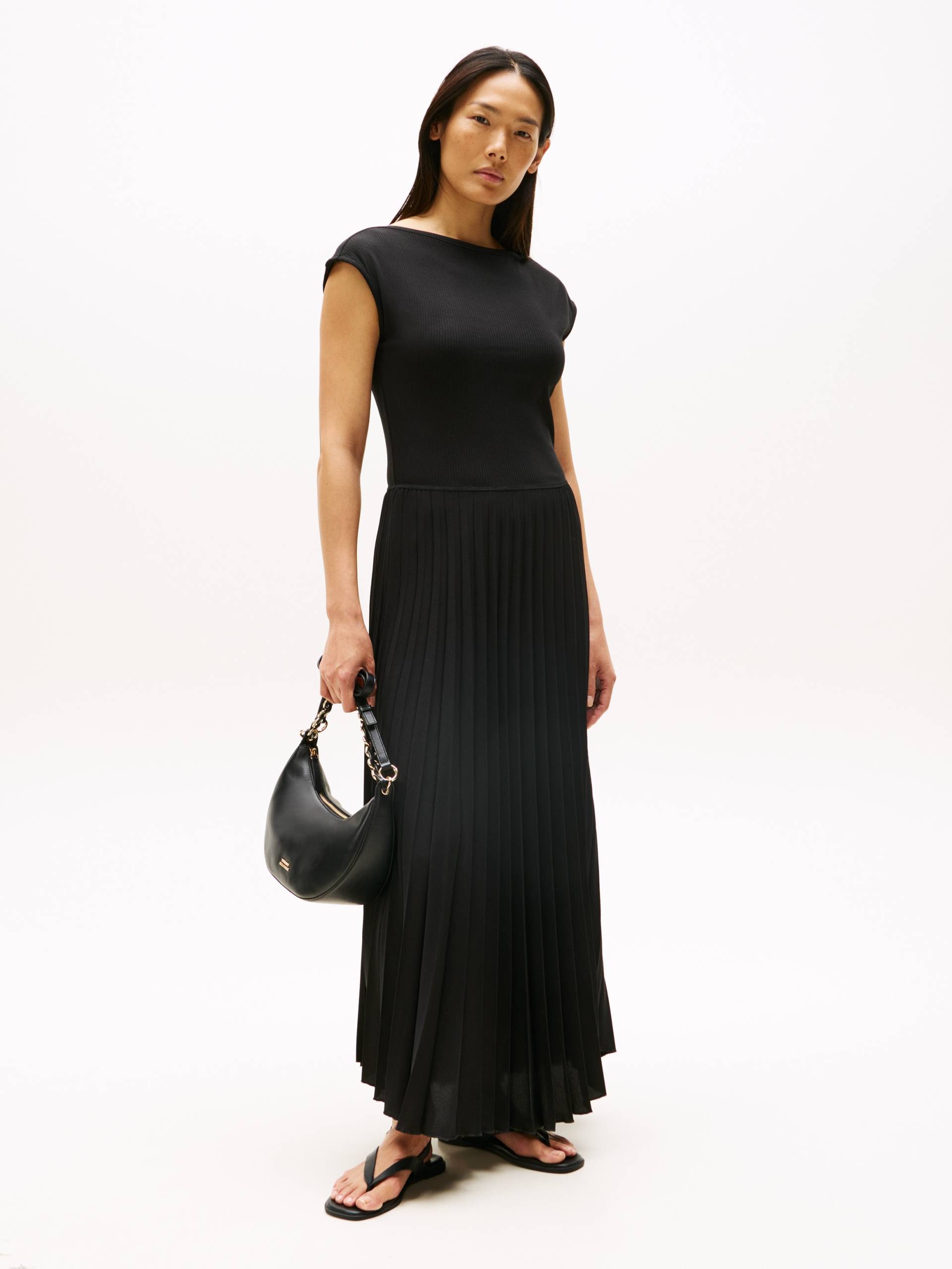 Tommy Hilfiger A-Linien-Kleid »5X2 RIB MIDI F&F DRS« Tommy Hilfiger A-Linien-Kleid »5X2 RIB MIDI F&F DRS« von Tommy Hilfiger