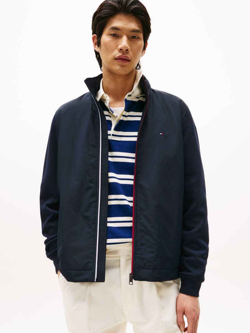 Tommy Hilfiger Blouson »MIX MEDIA HARRINGTON«, Kontrast-Struktur an Ärmeln von Tommy Hilfiger