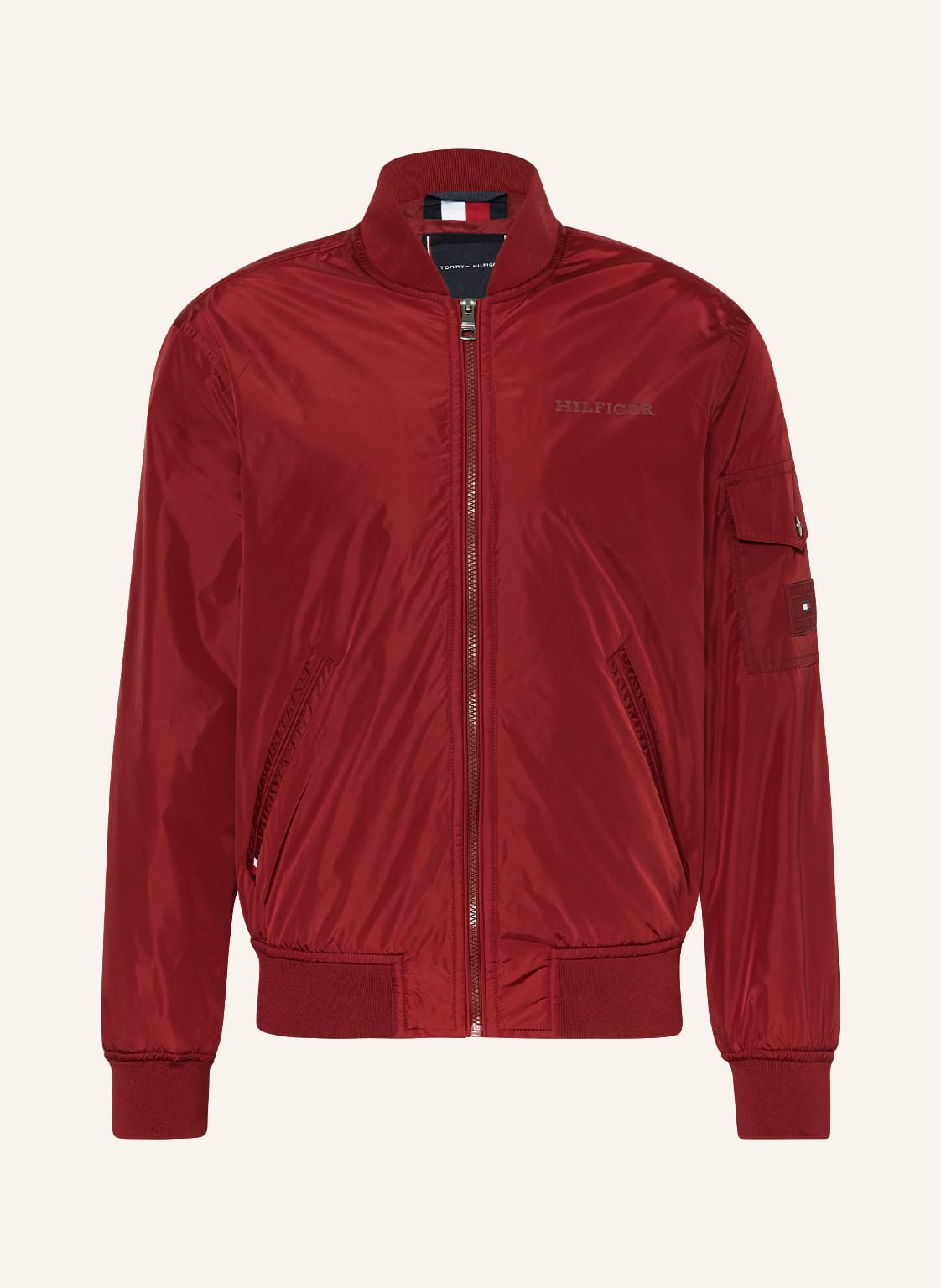 Tommy Hilfiger Blouson rot von Tommy Hilfiger