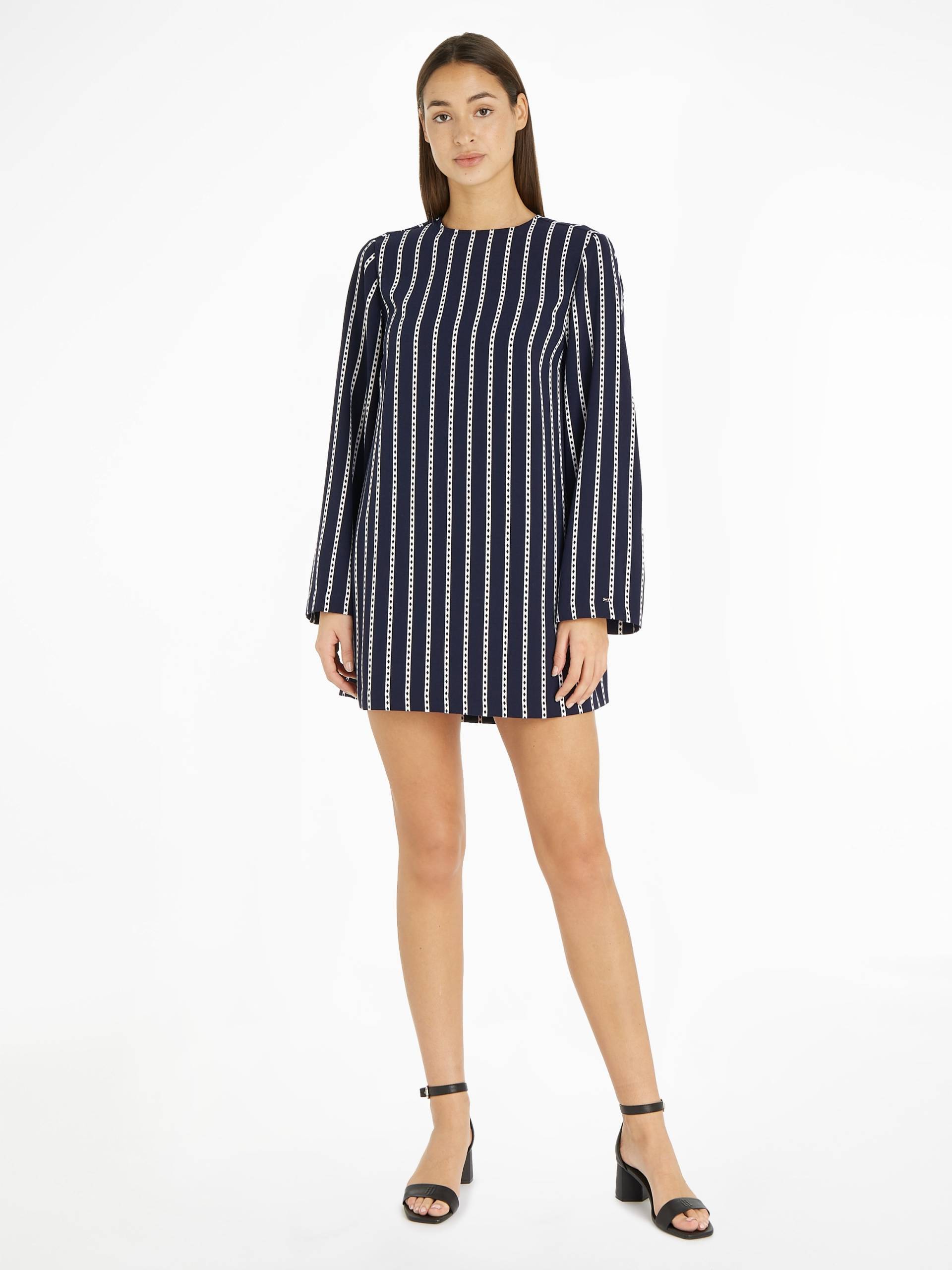 Tommy Hilfiger Blusenkleid »ARGYLE STRIPE CREPE SHIFT DRESS« von Tommy Hilfiger