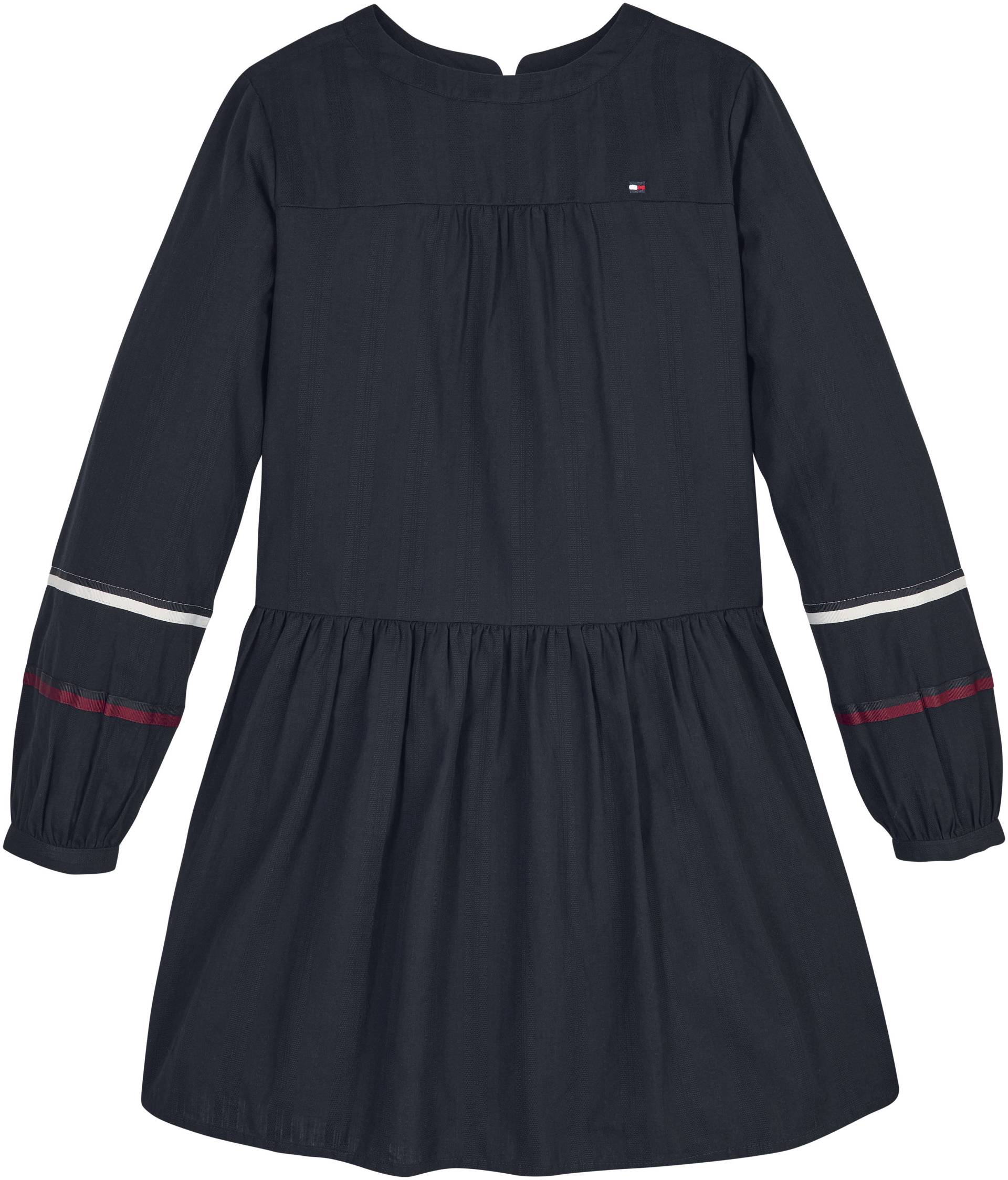 Tommy Hilfiger Blusenkleid »GLOBAL STRIPE TAPE DETAIL DRESS« von Tommy Hilfiger