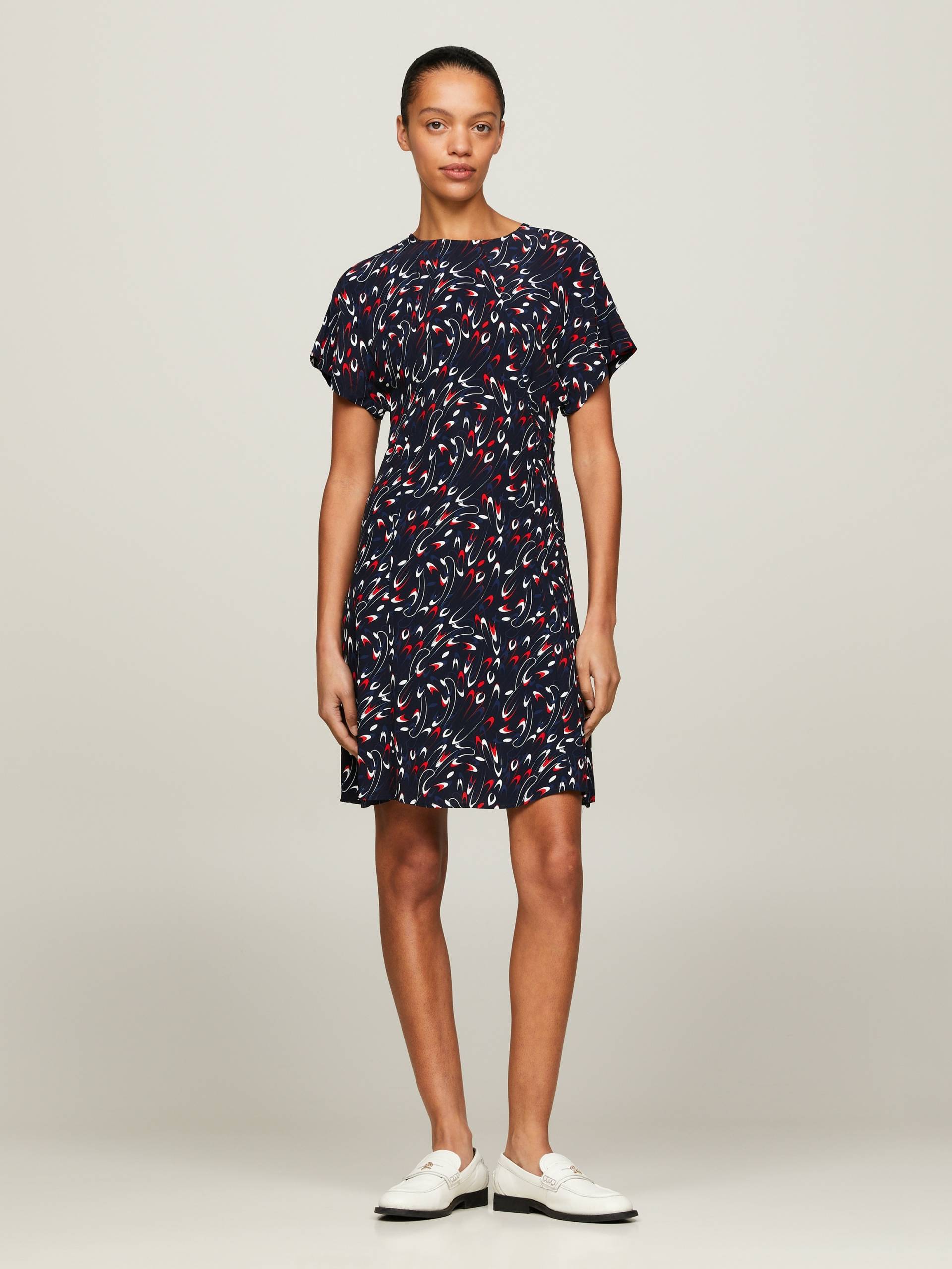 Tommy Hilfiger Blusenkleid »SMALL RIBBON F&F SS SHORT DRESS« von Tommy Hilfiger