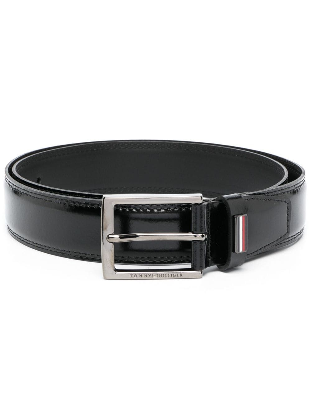 Tommy Hilfiger Business 3.5 leather belt - Black von Tommy Hilfiger
