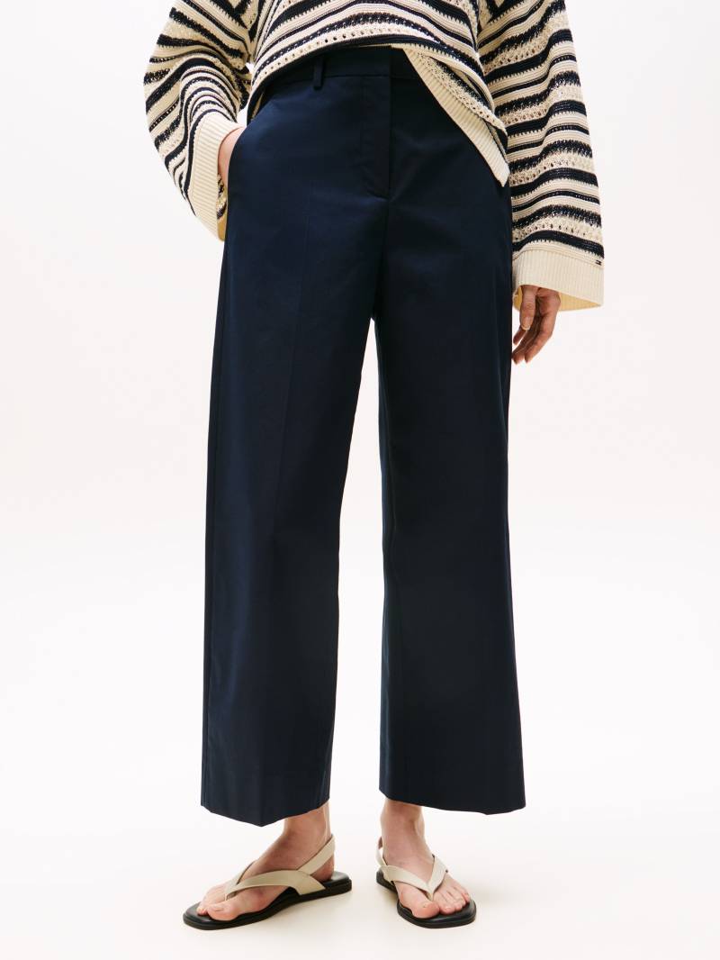 Tommy Hilfiger Chinohose »COTTON WIDE LEG ANKLE CHINO PANT« von Tommy Hilfiger