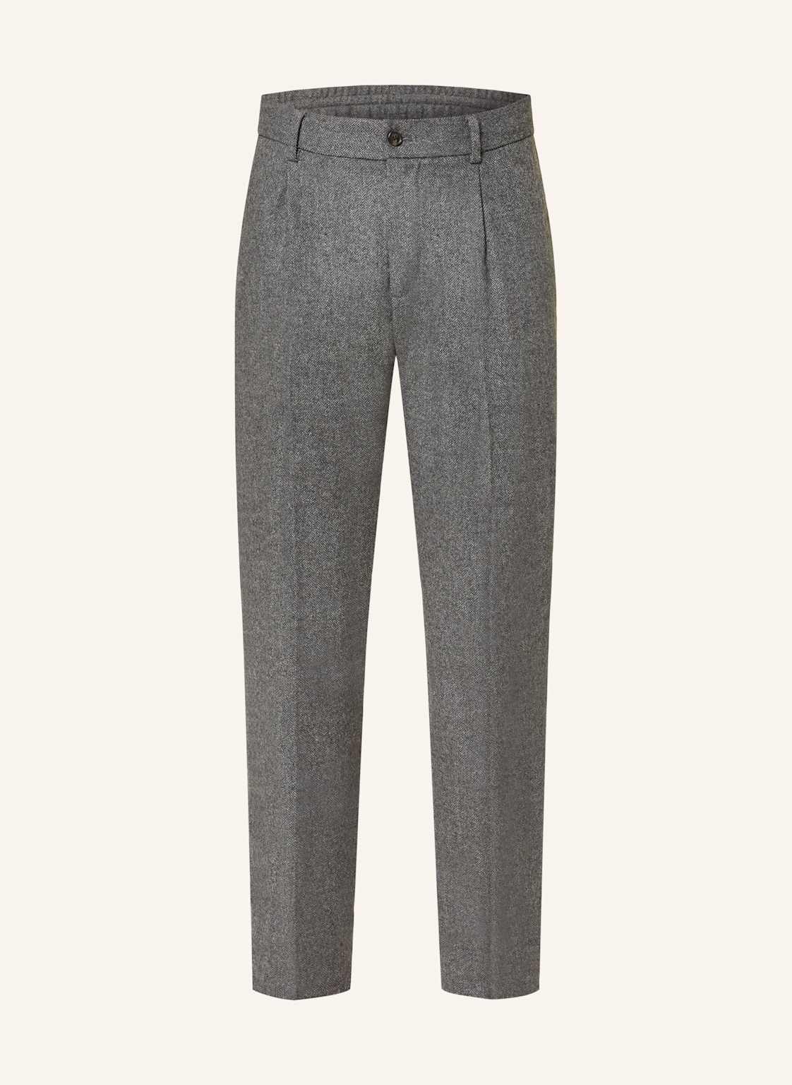 Tommy Hilfiger Flanellhose Relaxed Tapered Fit grau Tommy Hilfiger Flanellhose Relaxed Tapered Fit grau von Tommy Hilfiger
