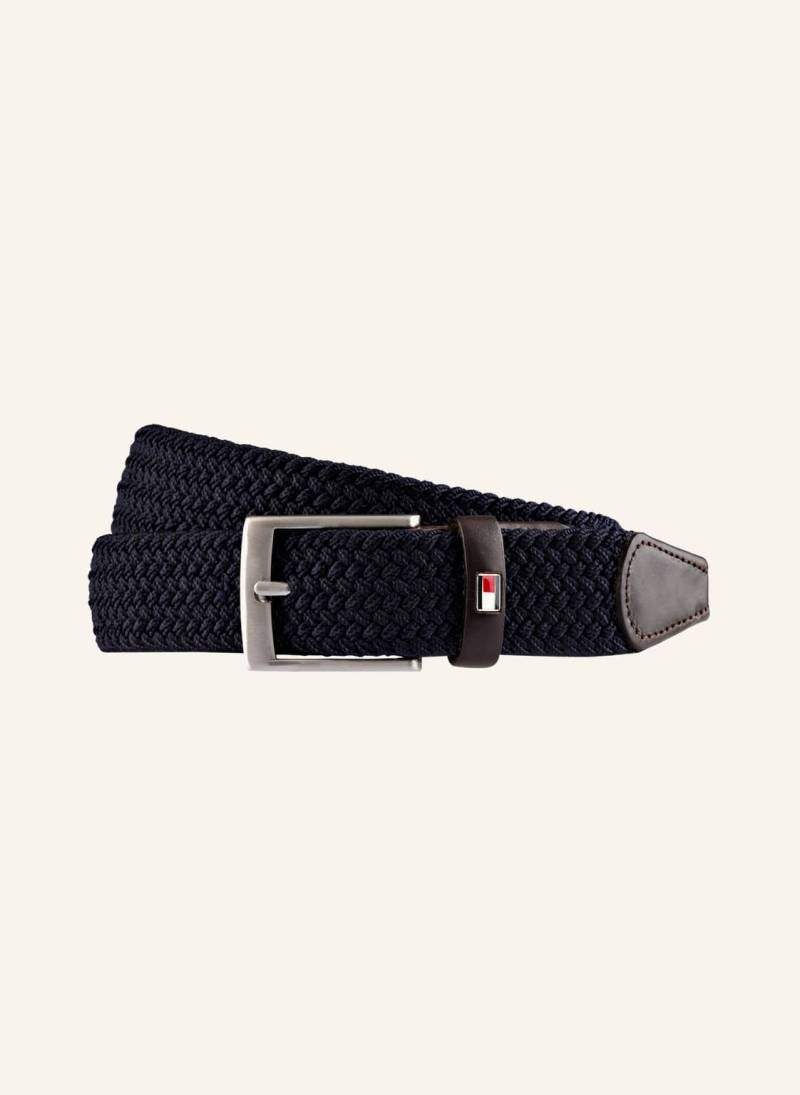 Tommy Hilfiger Flechtgürtel New Adan blau von Tommy Hilfiger