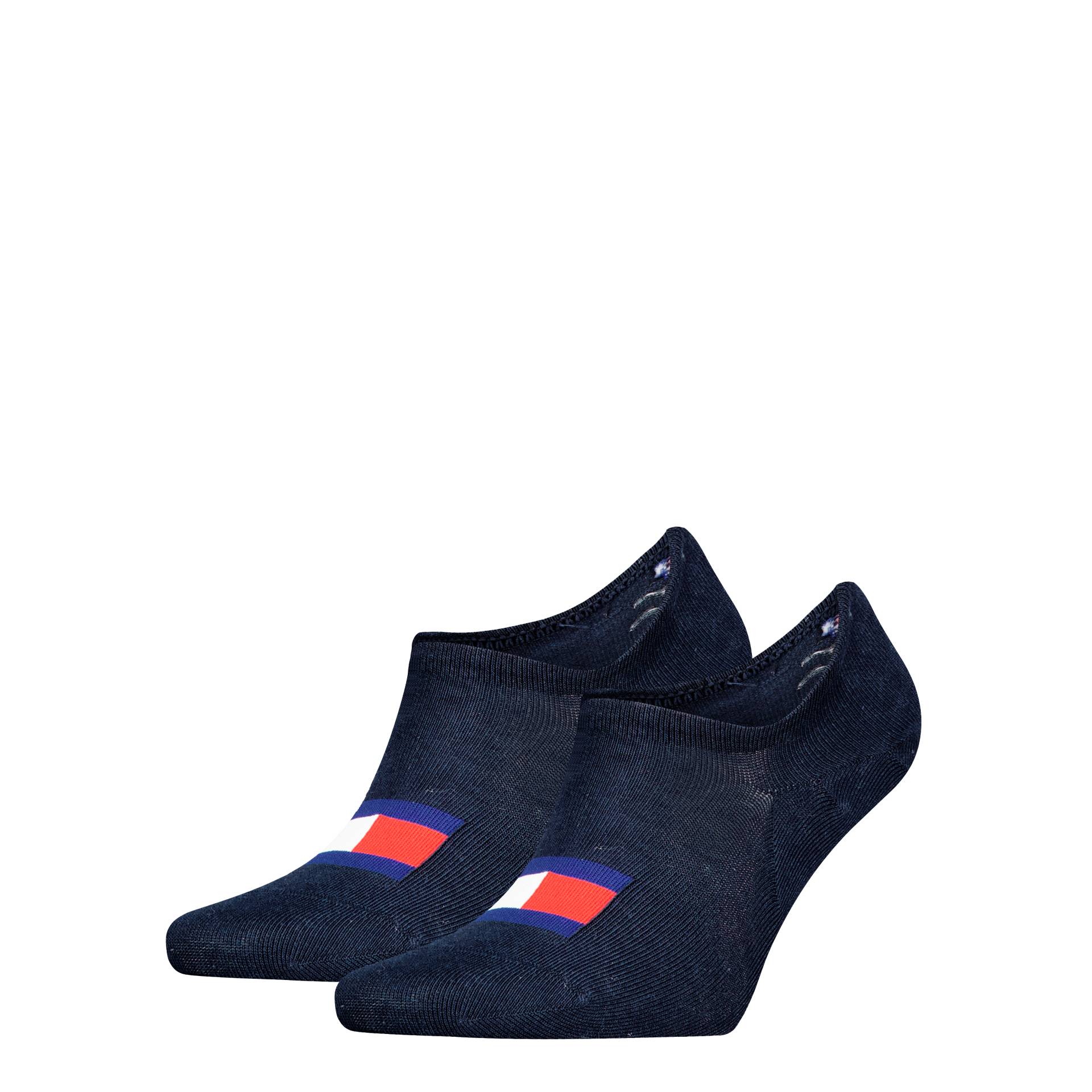 Tommy Hilfiger Füsslinge »TH UNI TJ FOOTIE 2P FLAG«, (2 Paar), Mit grossem Flag-Label vorn von Tommy Hilfiger