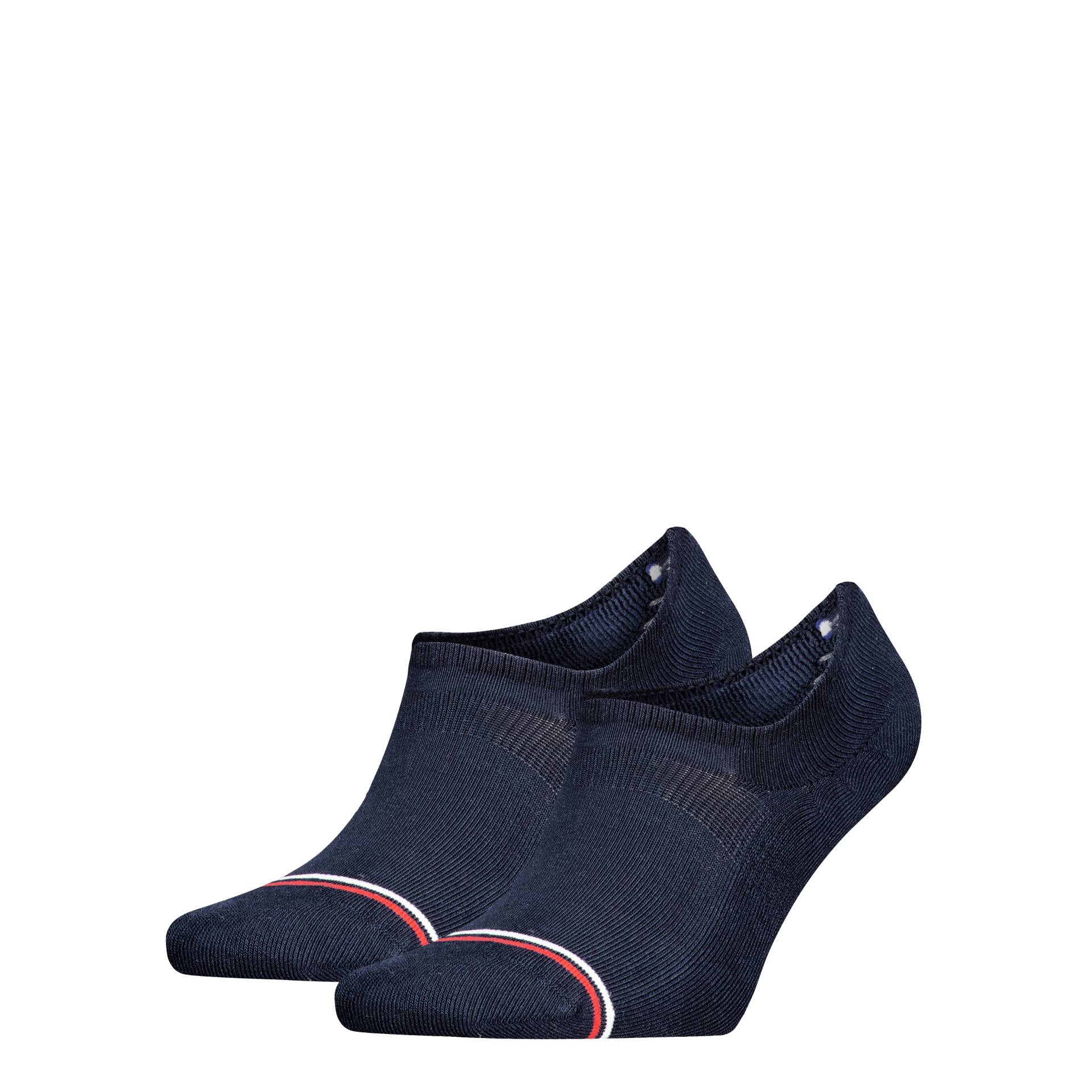 Tommy Hilfiger Füsslinge »TH UNI TJ FOOTIE 2P ICONIC«, (2 Paar), Mit eingestricktem Flag-Label von Tommy Hilfiger