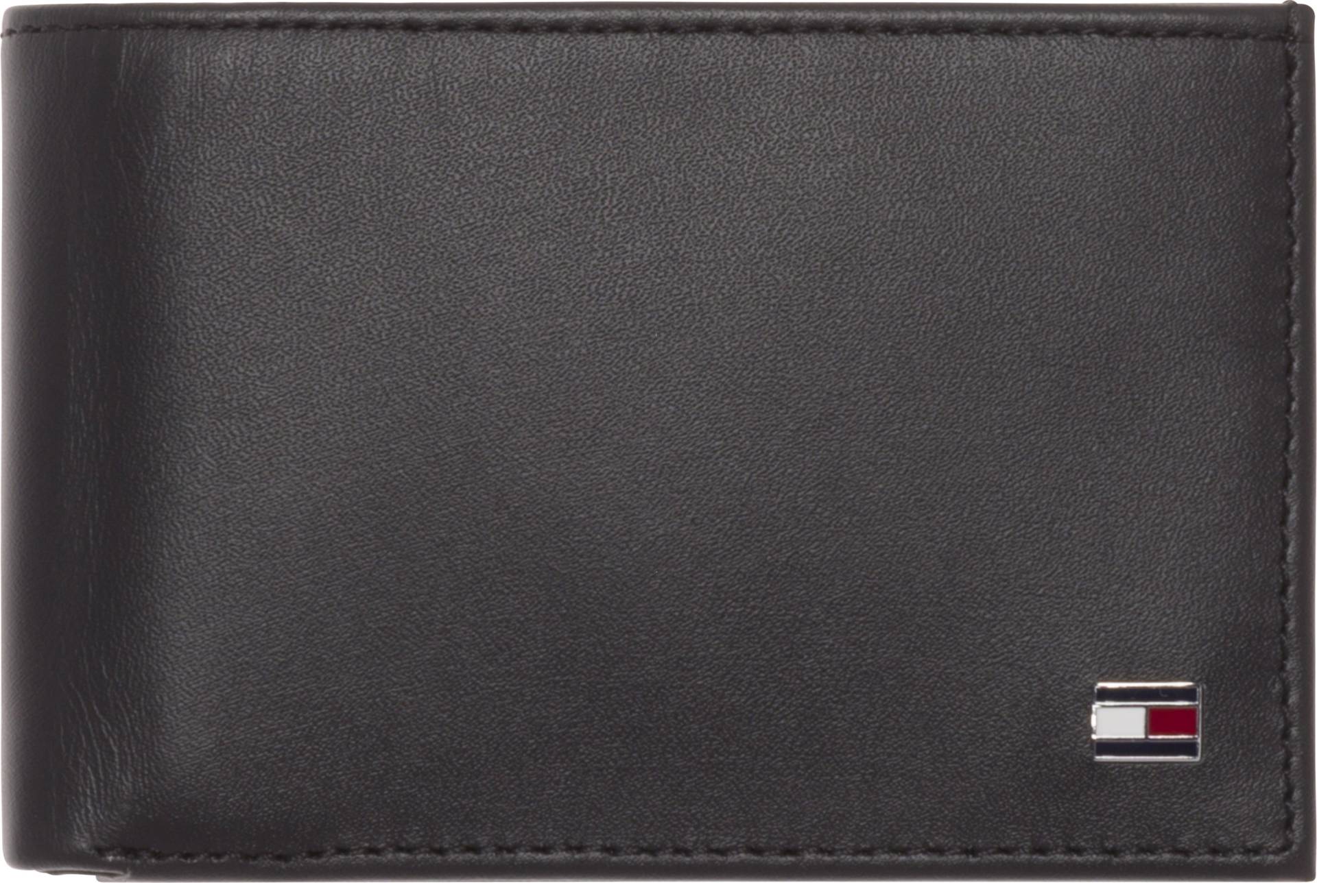 Tommy Hilfiger Geldbörse »ETON MINI CC FLAP & COIN POCKET«, aus echtem Leder von Tommy Hilfiger