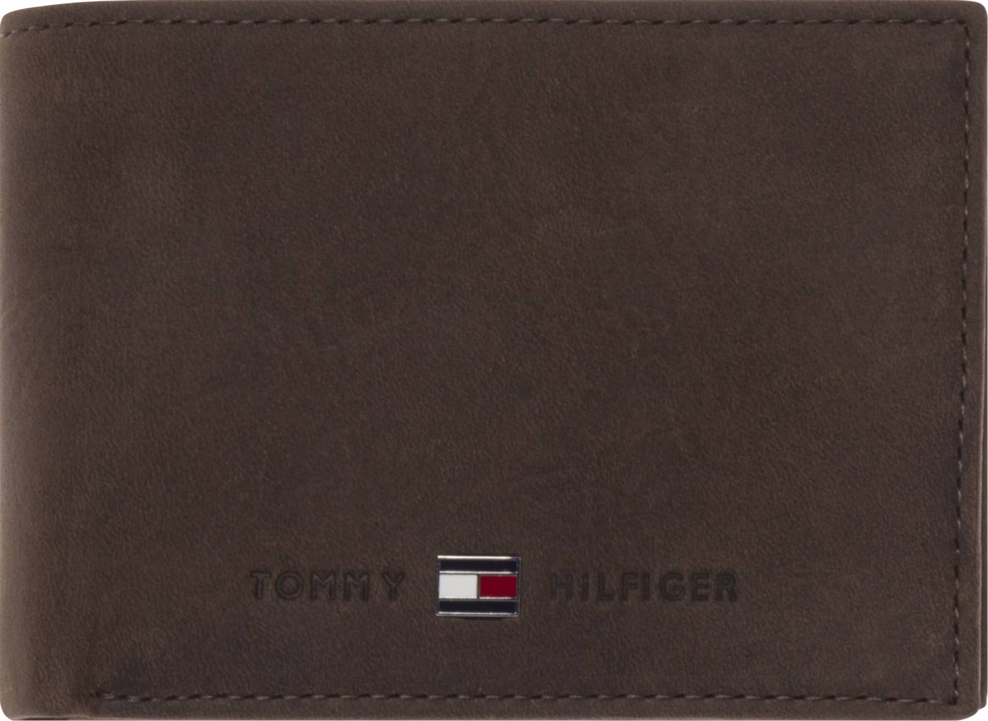 Tommy Hilfiger Geldbörse »JOHNSON MINI CC FLAP COIN POCKET«, aus hochwertigem Leder von Tommy Hilfiger