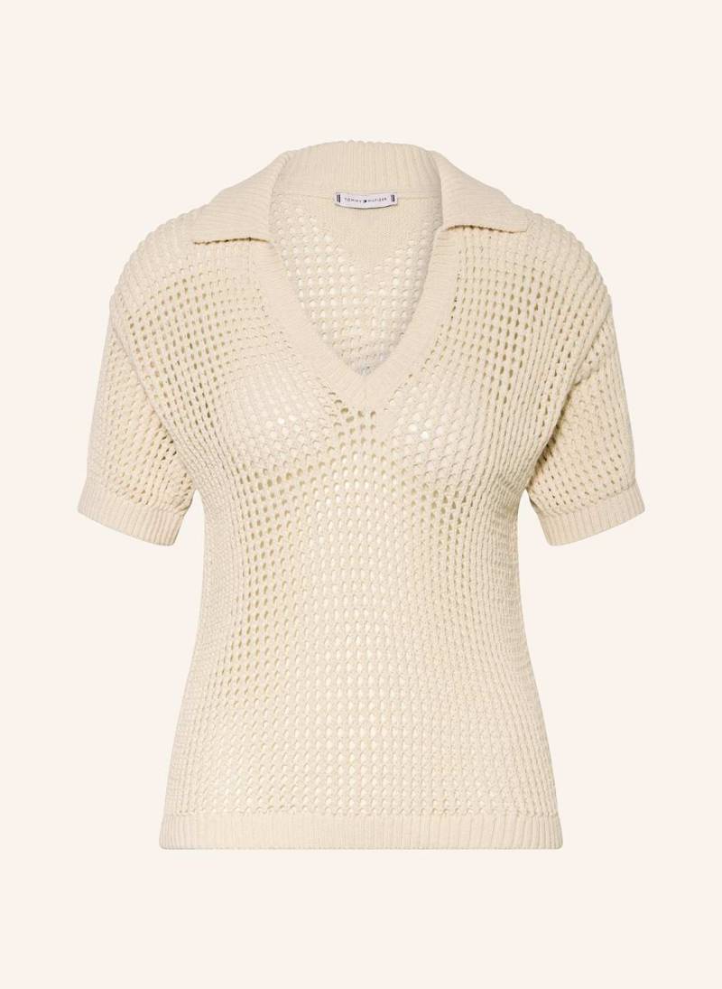 Tommy Hilfiger Häkelshirt beige von Tommy Hilfiger