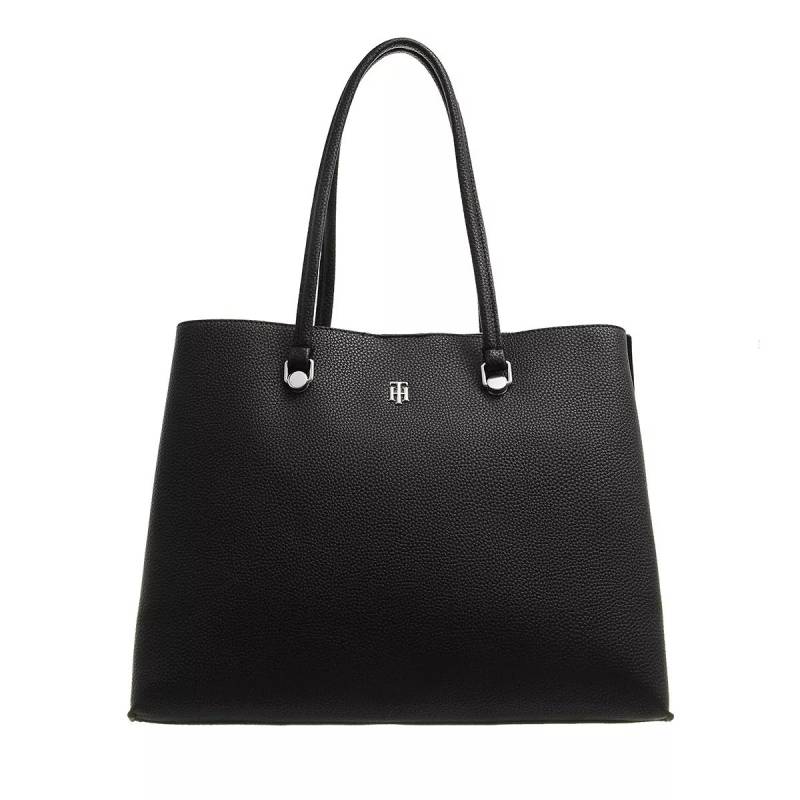 Tommy Hilfiger Handtasche - Th Element Workbag - Gr. unisize - in Schwarz - für Damen von Tommy Hilfiger