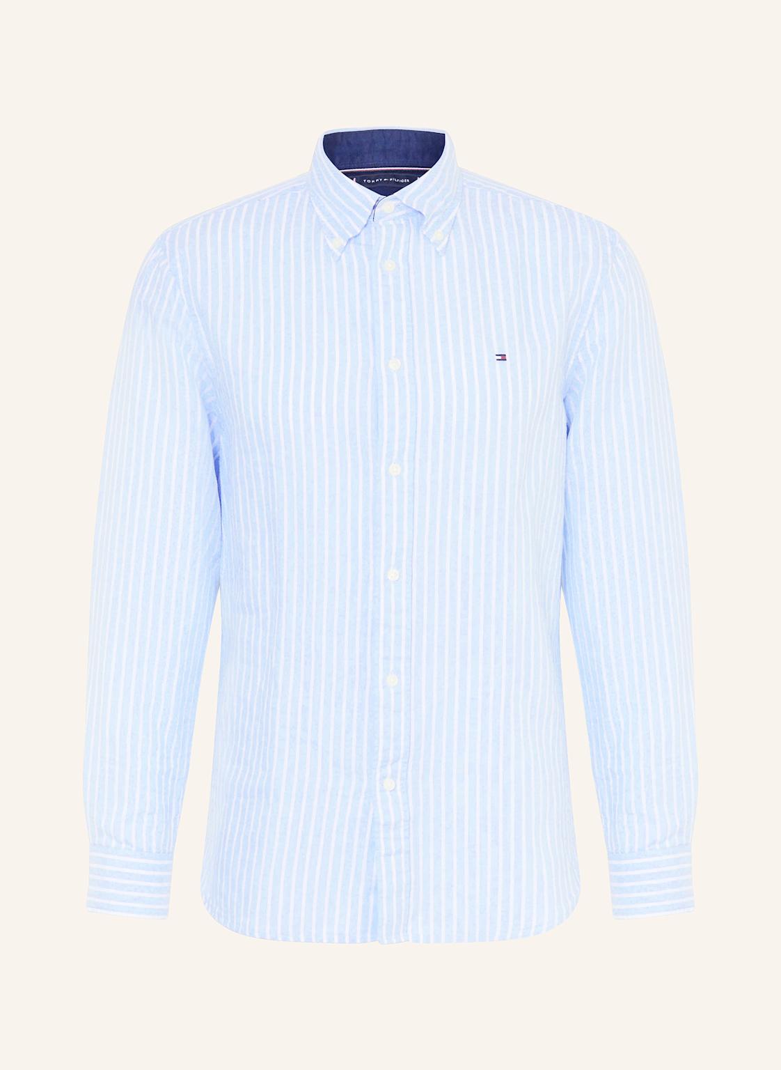 Tommy Hilfiger Hemd Comfort Fit Mit Leinen blau Tommy Hilfiger Hemd Comfort Fit Mit Leinen blau von Tommy Hilfiger