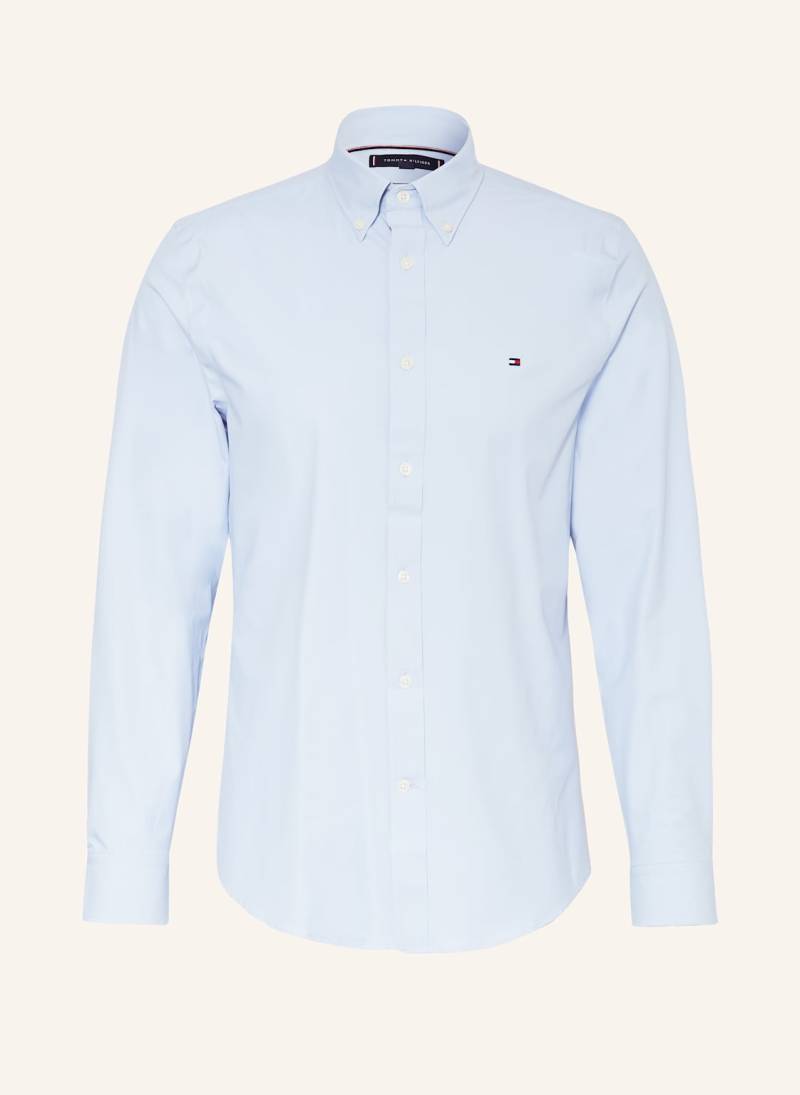 Tommy Hilfiger Hemd Performance Slim Fit blau von Tommy Hilfiger