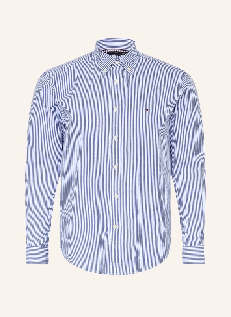 Tommy Hilfiger Hemd Regular Fit blau von Tommy Hilfiger
