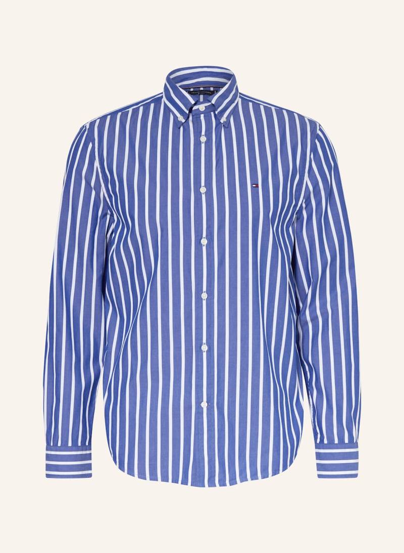 Tommy Hilfiger Hemd Regular Fit blau von Tommy Hilfiger