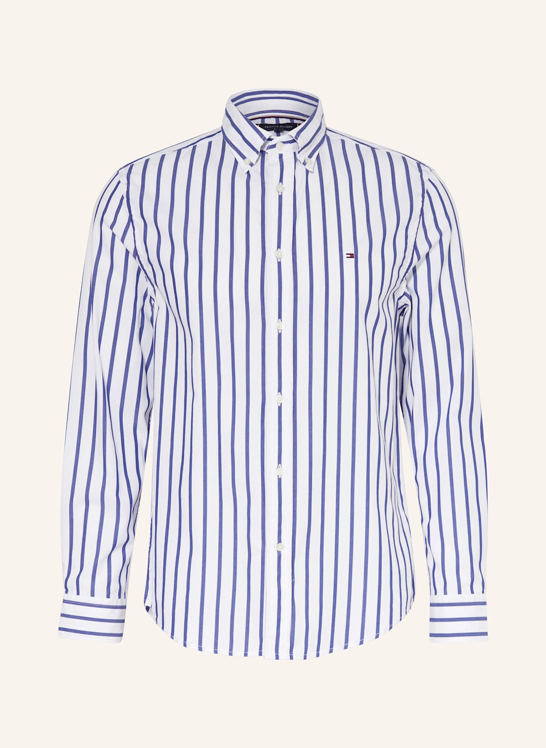 Tommy Hilfiger Hemd Regular Fit blau von Tommy Hilfiger