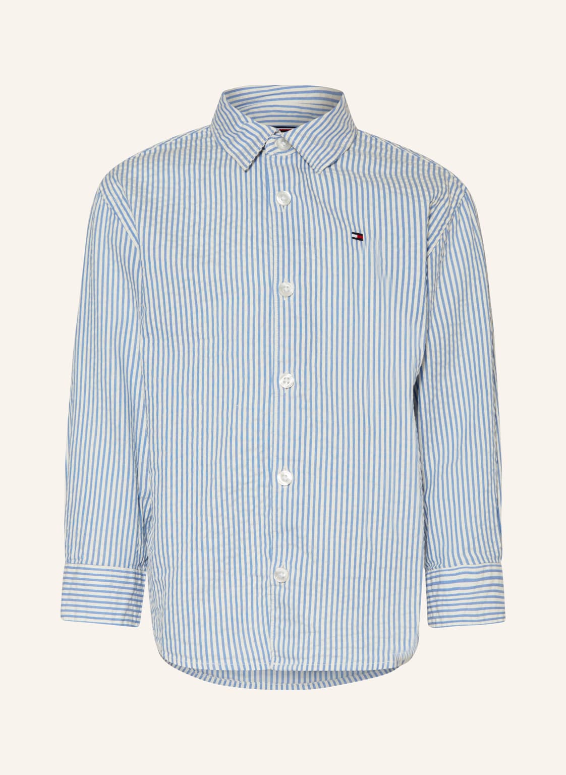 Tommy Hilfiger Hemd blau von Tommy Hilfiger