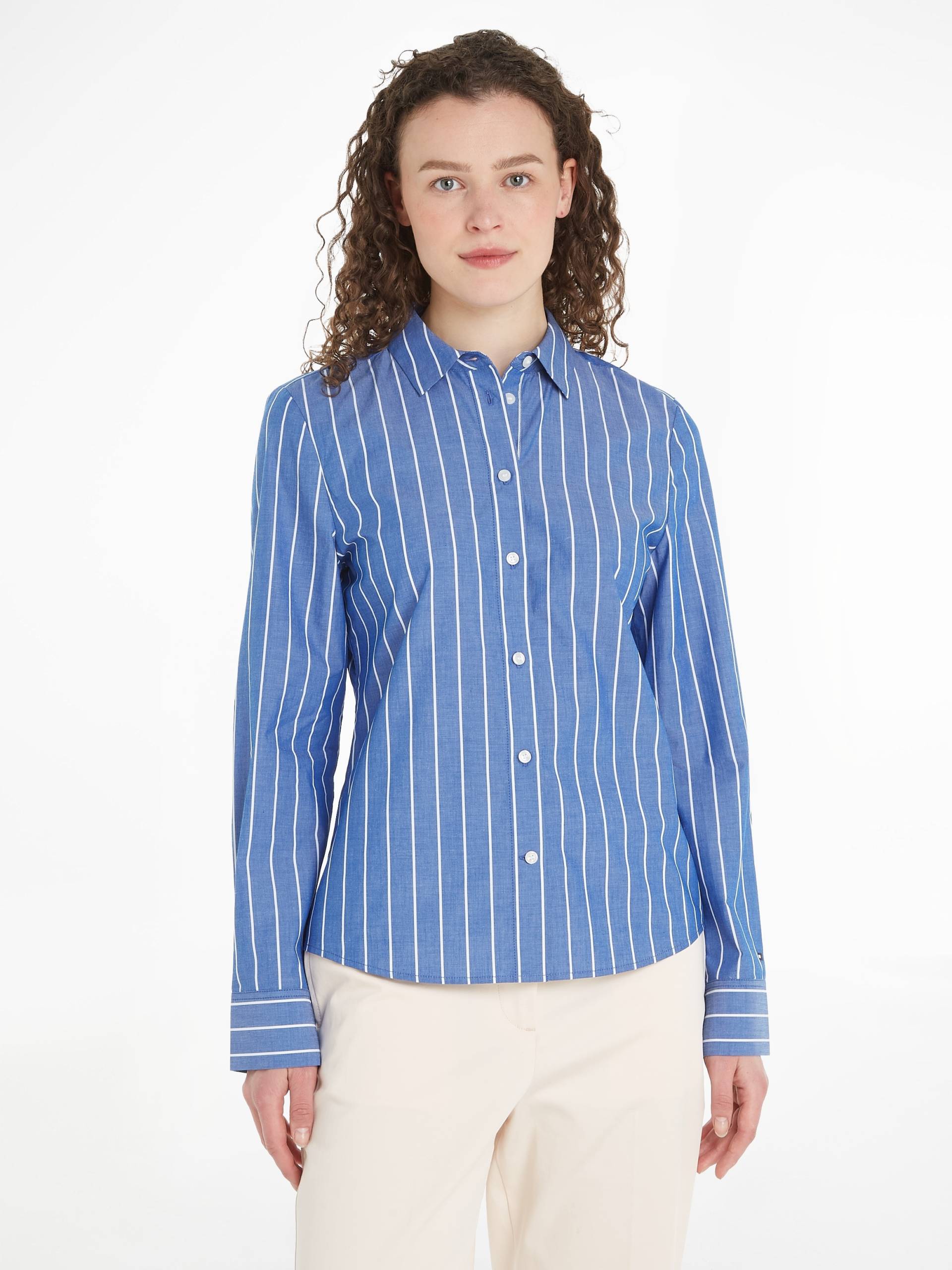 Tommy Hilfiger Hemdbluse »BASEBALL STRIPE REGULAR SHIRT« von Tommy Hilfiger