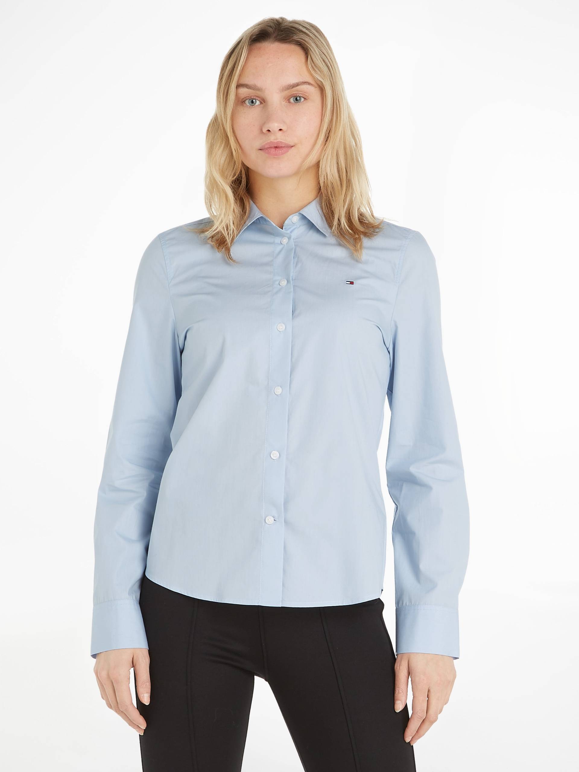 Tommy Hilfiger Hemdbluse »ORGANIC CO REGULAR SHIRT LS« von Tommy Hilfiger