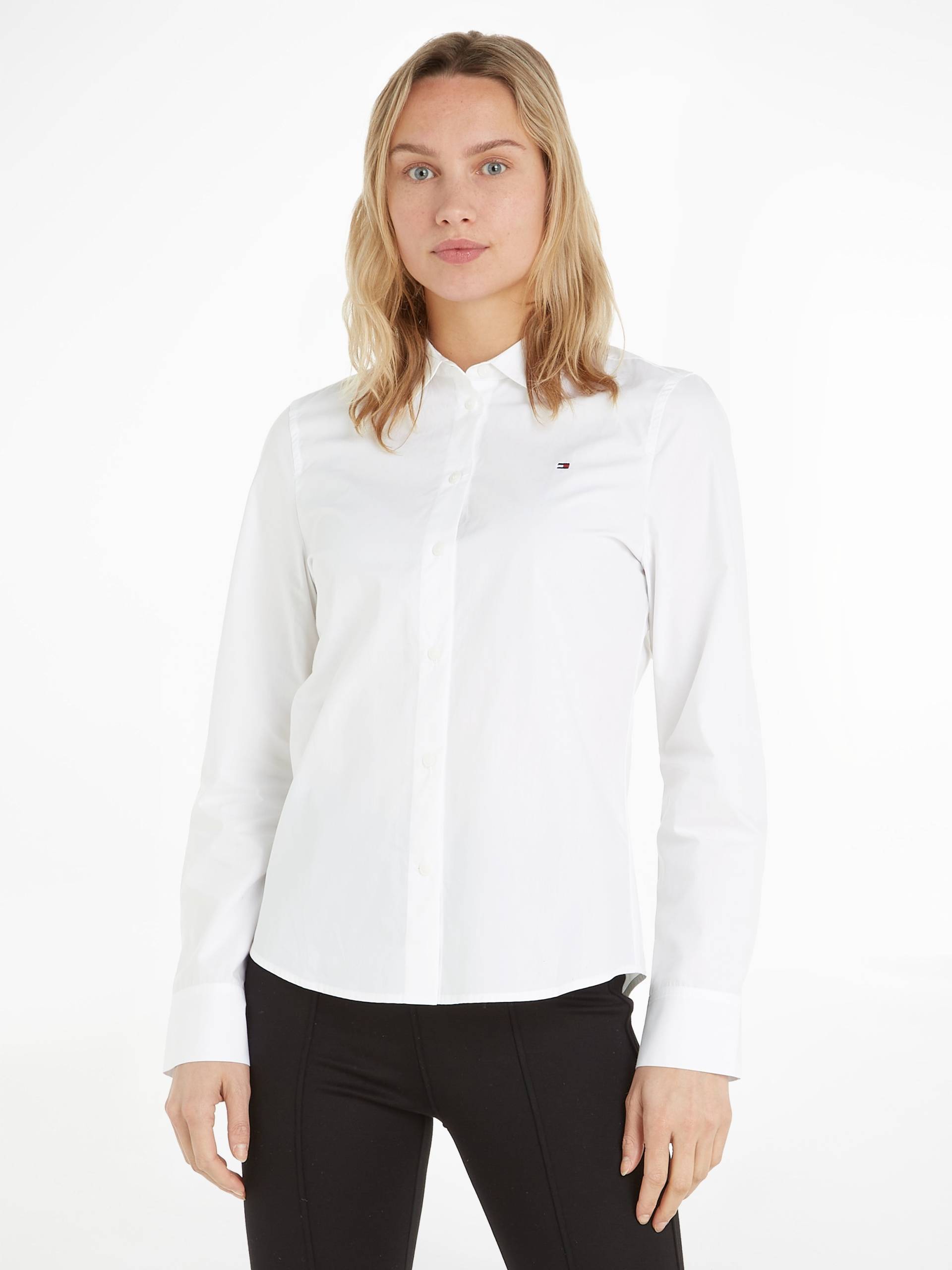 Tommy Hilfiger Hemdbluse »ORGANIC CO REGULAR SHIRT LS« von Tommy Hilfiger