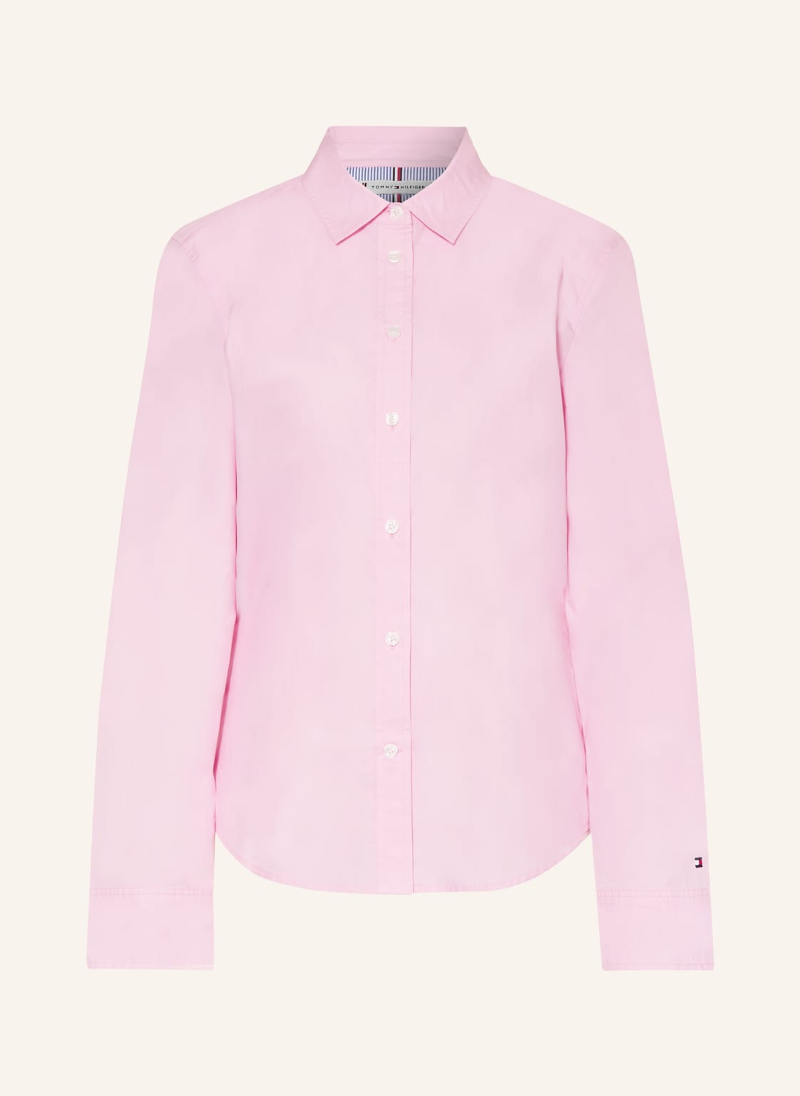 Tommy Hilfiger Hemdbluse rosa von Tommy Hilfiger