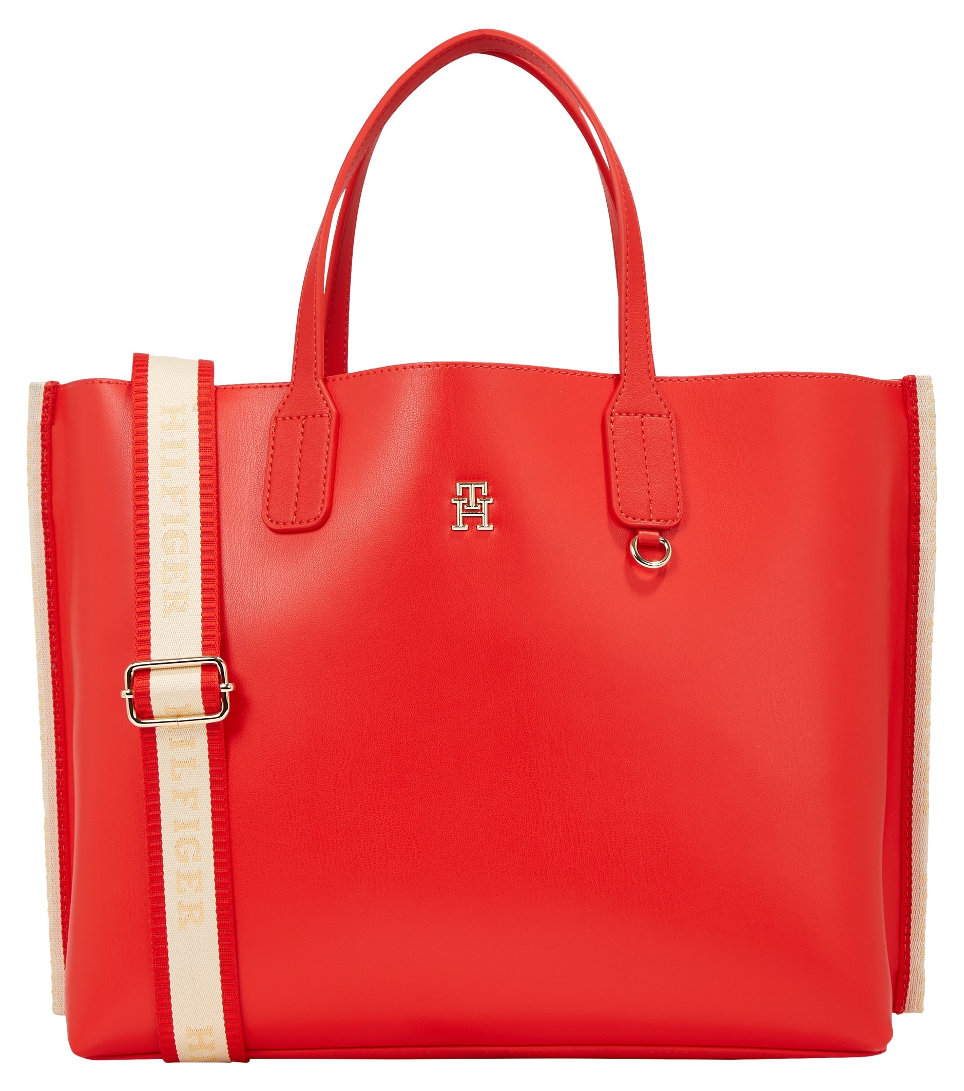 Tommy Hilfiger Henkeltasche »ICONIC TOMMY SATCHEL«, Handtasche Damen Tasche Damen von Tommy Hilfiger