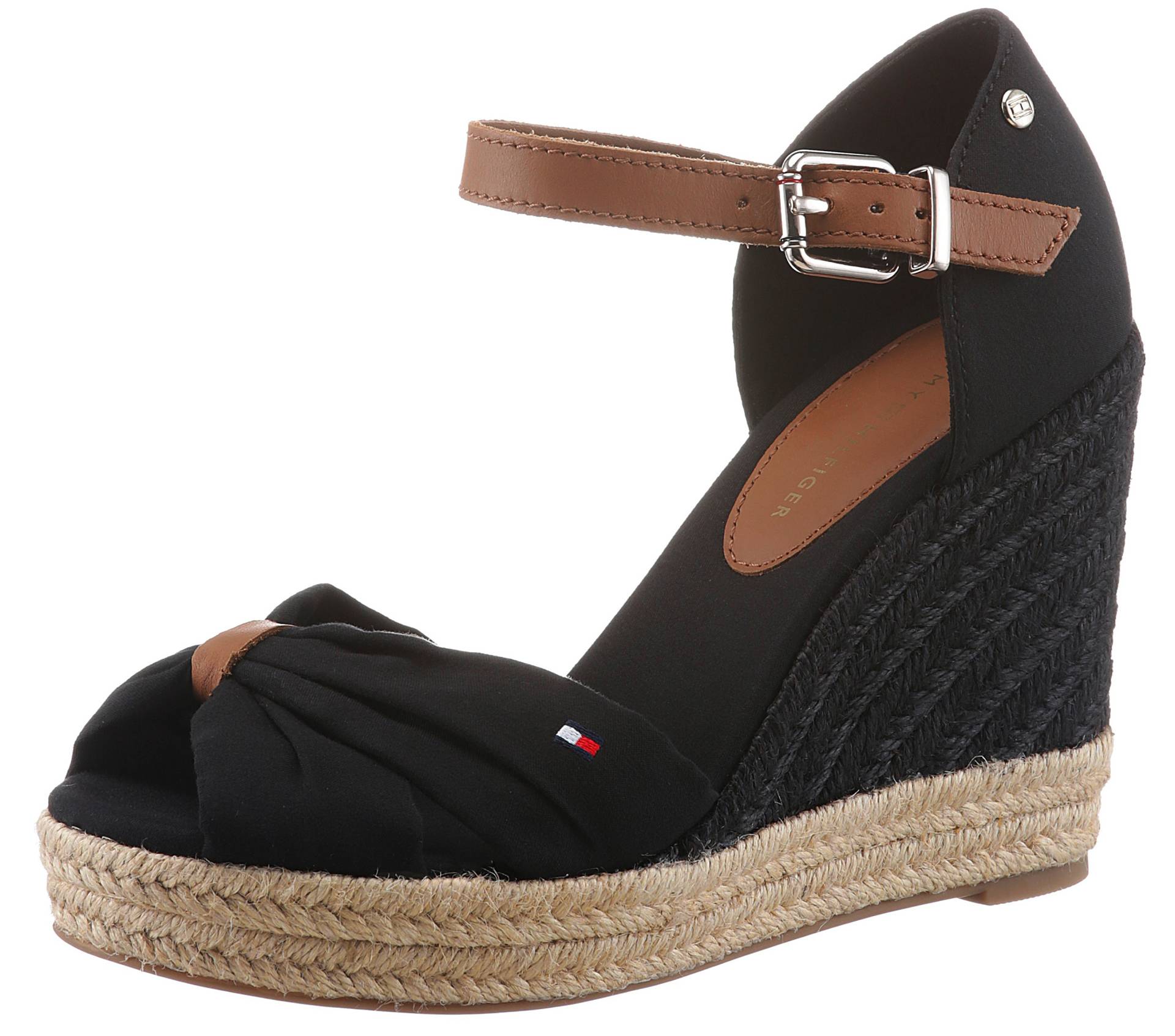 Tommy Hilfiger High-Heel-Sandalette »BASIC OPENED TOE HIGH WEDGE« von Tommy Hilfiger