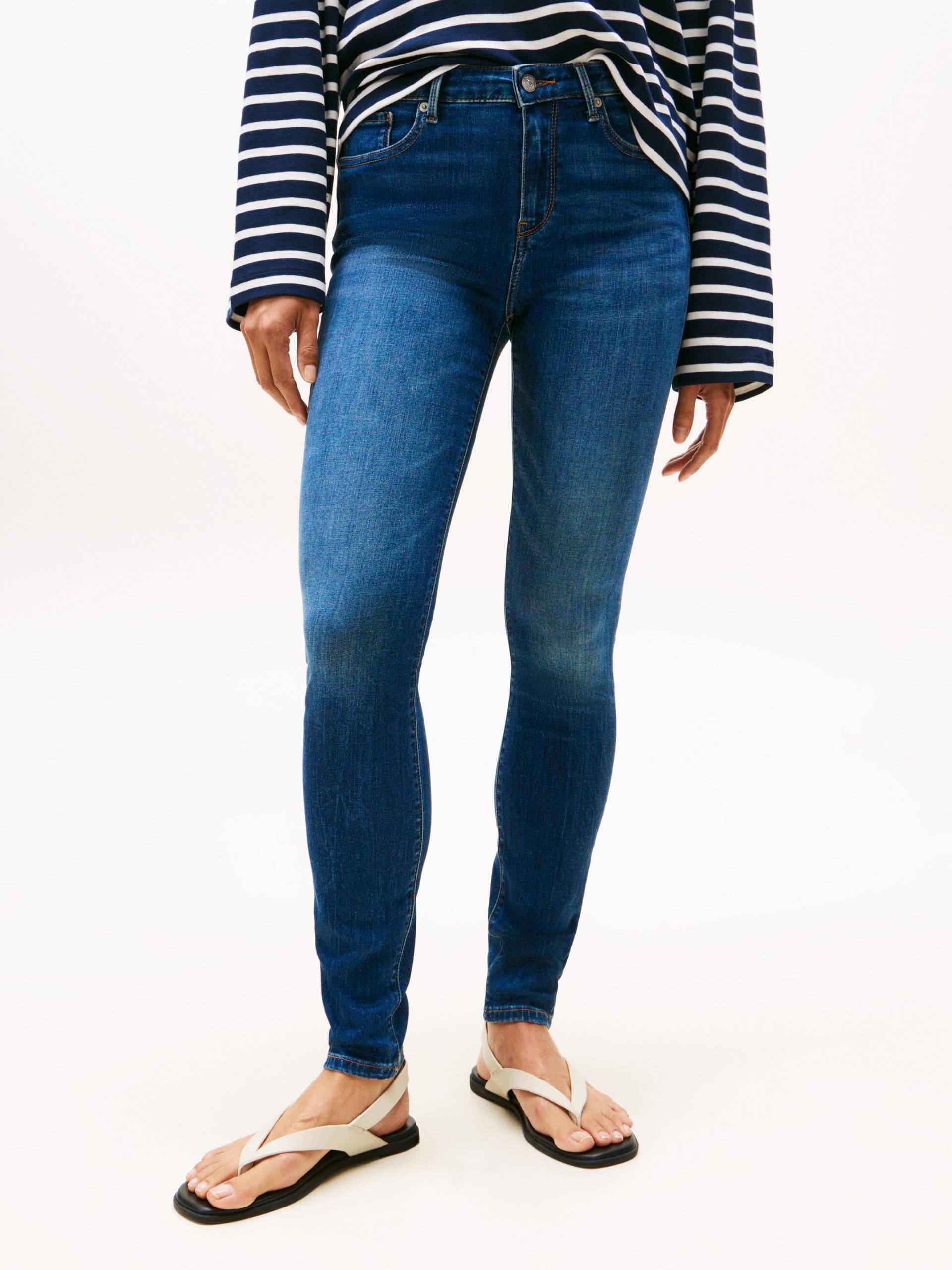 Tommy Hilfiger High-waist-Jeans »DNM FLO WIDE LEG HW« Tommy Hilfiger High-waist-Jeans »DNM FLO WIDE LEG HW« von Tommy Hilfiger
