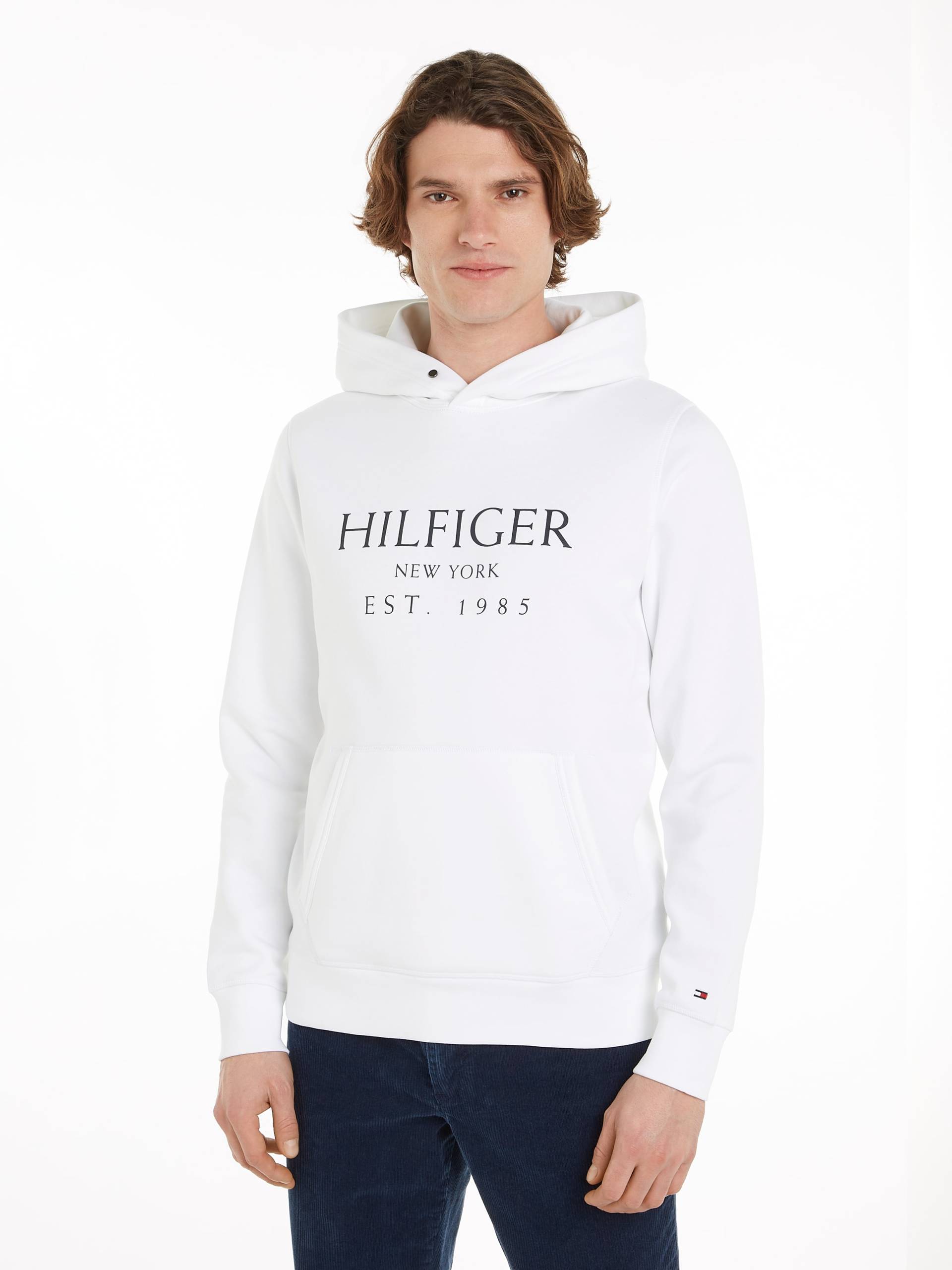 Tommy Hilfiger Hoodie »BIG HILFIGER HOODY«, mit kontrastfarbenen Print von Tommy Hilfiger