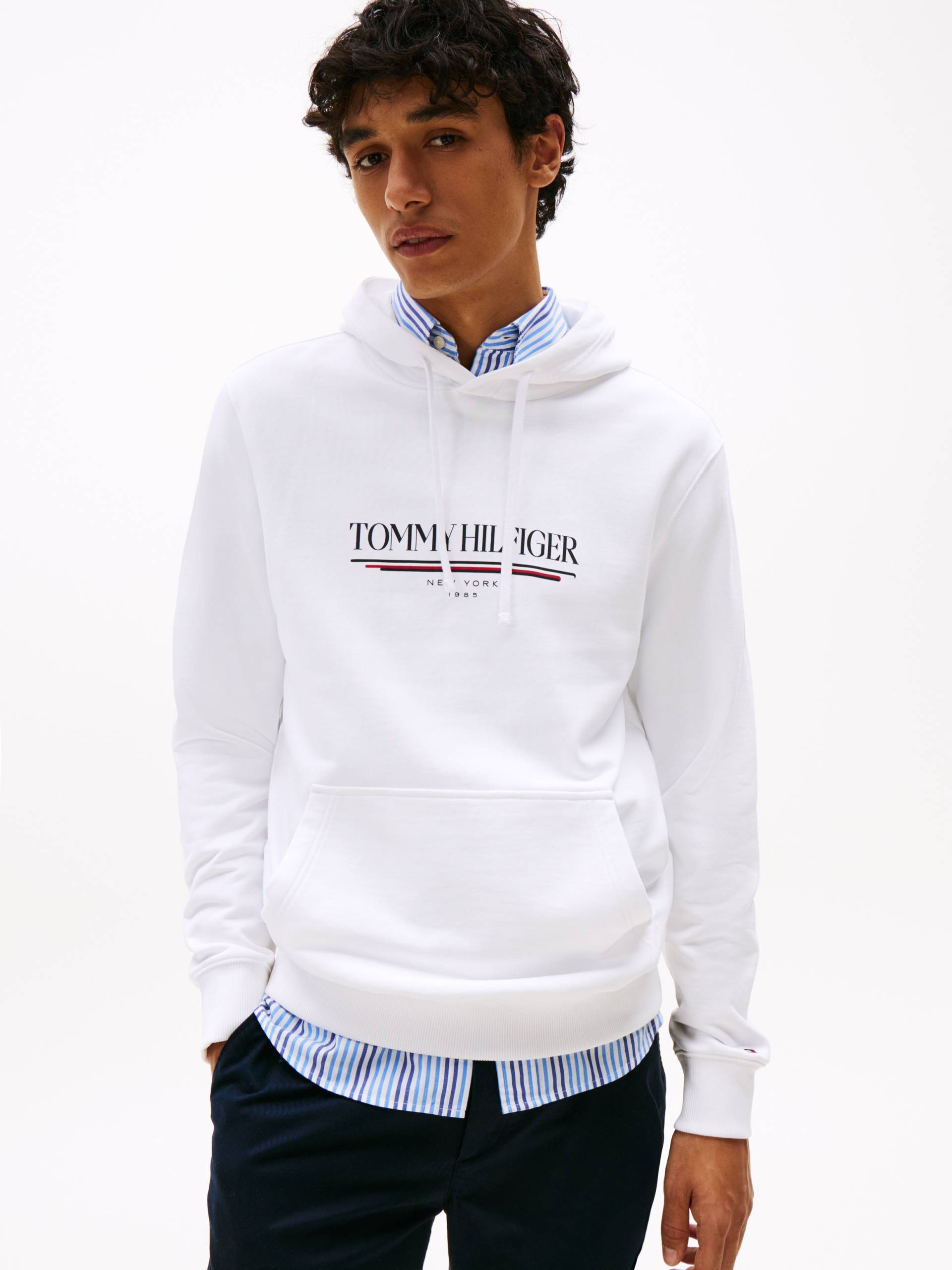Tommy Hilfiger Hoodie »BRAND LOVE HILFIGER HOODIE« von Tommy Hilfiger