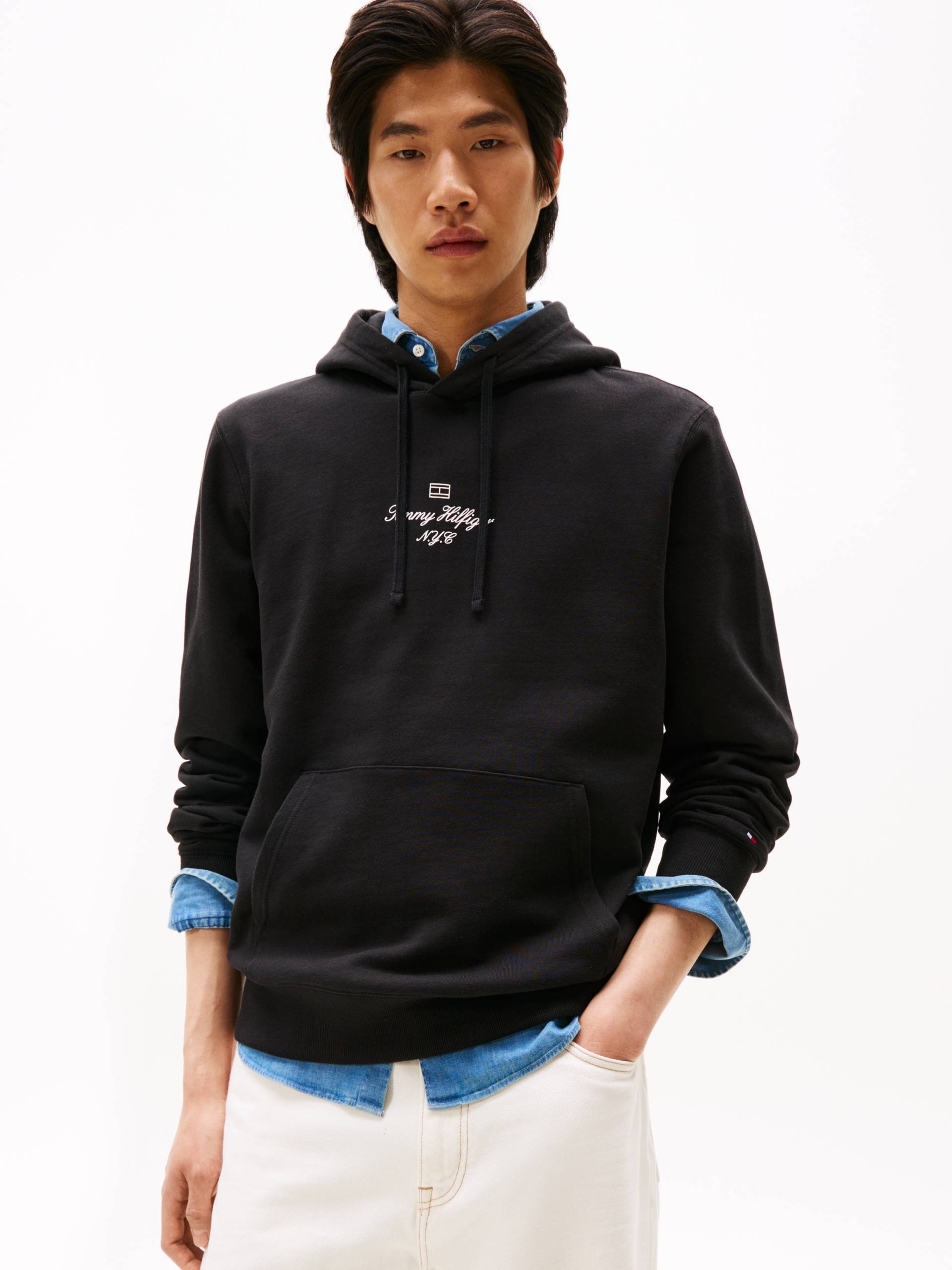 Tommy Hilfiger Hoodie »OUTLINE FLAG SCRIPT HOODIE«, mit kontrastfarbener Stickerei Tommy Hilfiger Hoodie »OUTLINE FLAG SCRIPT HOODIE«, mit kontrastfarbener Stickerei von Tommy Hilfiger