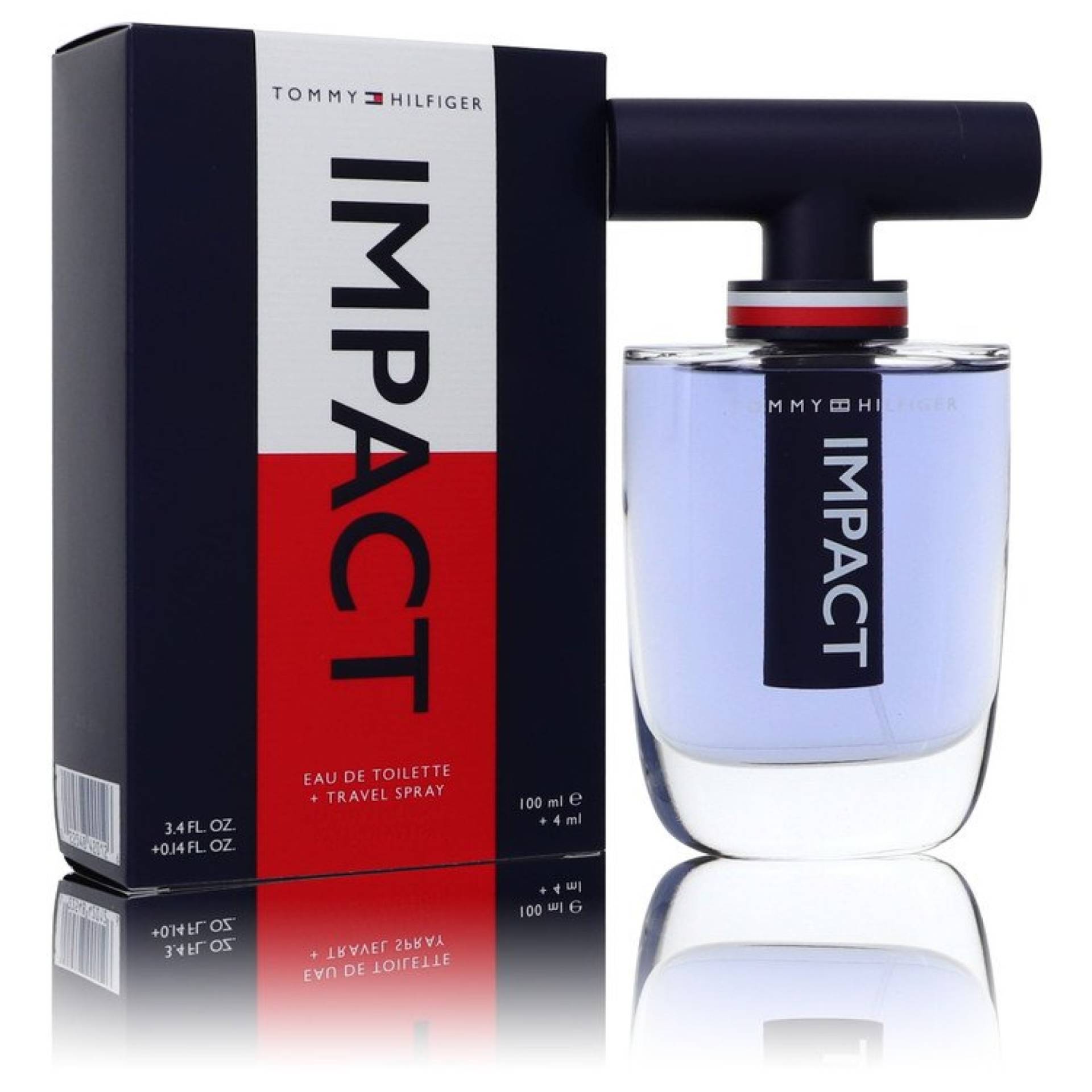 Tommy Hilfiger Impact Gift Set -- 100 ml Eau De Toilette Spray + 4 ml Travel EDT Spray von Tommy Hilfiger