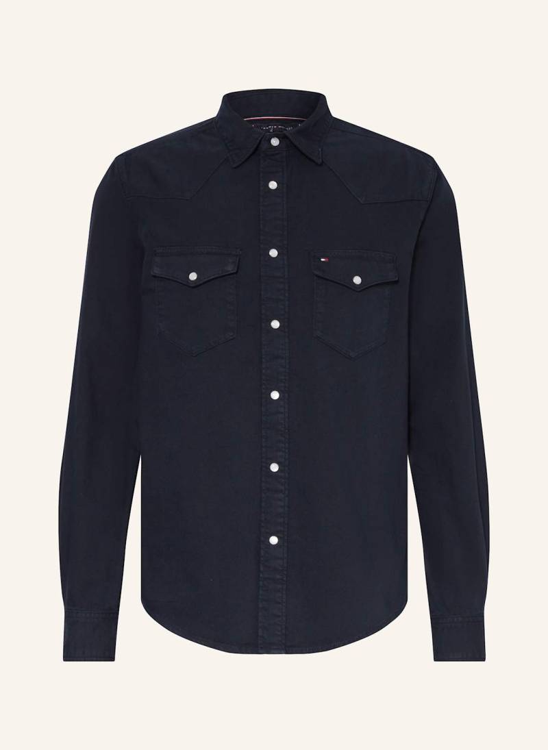 Tommy Hilfiger Jeans-Overshirt blau von Tommy Hilfiger