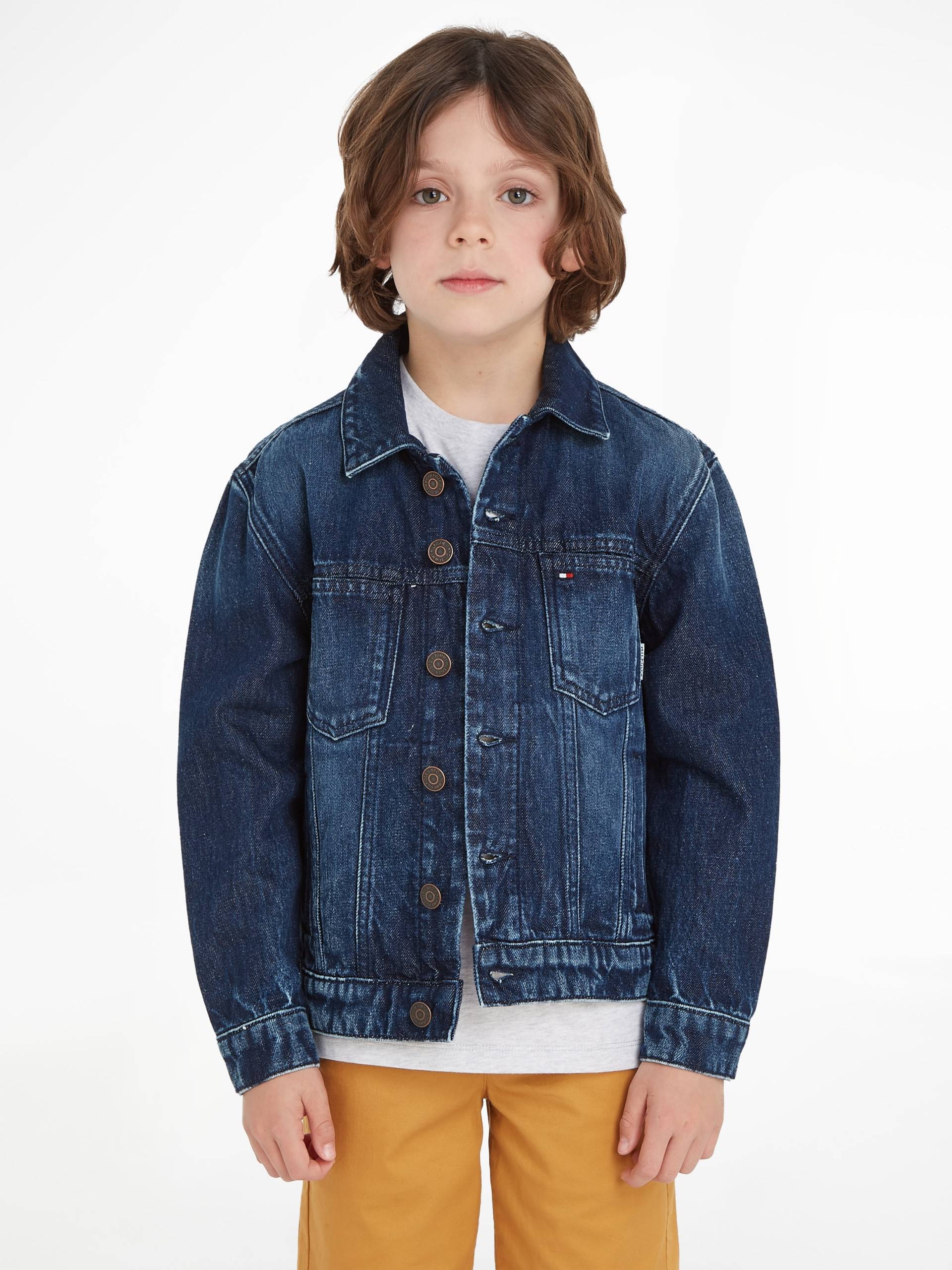 Tommy Hilfiger Jeansjacke »OVERSIZED TRUCKER DARK WASH« von Tommy Hilfiger