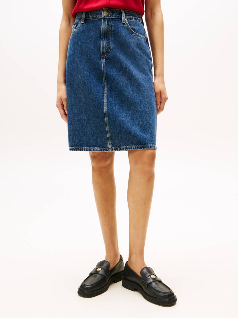 Tommy Hilfiger Jeansrock »DNM DEE STRAIGHT KNEE RW SKIRT« von Tommy Hilfiger