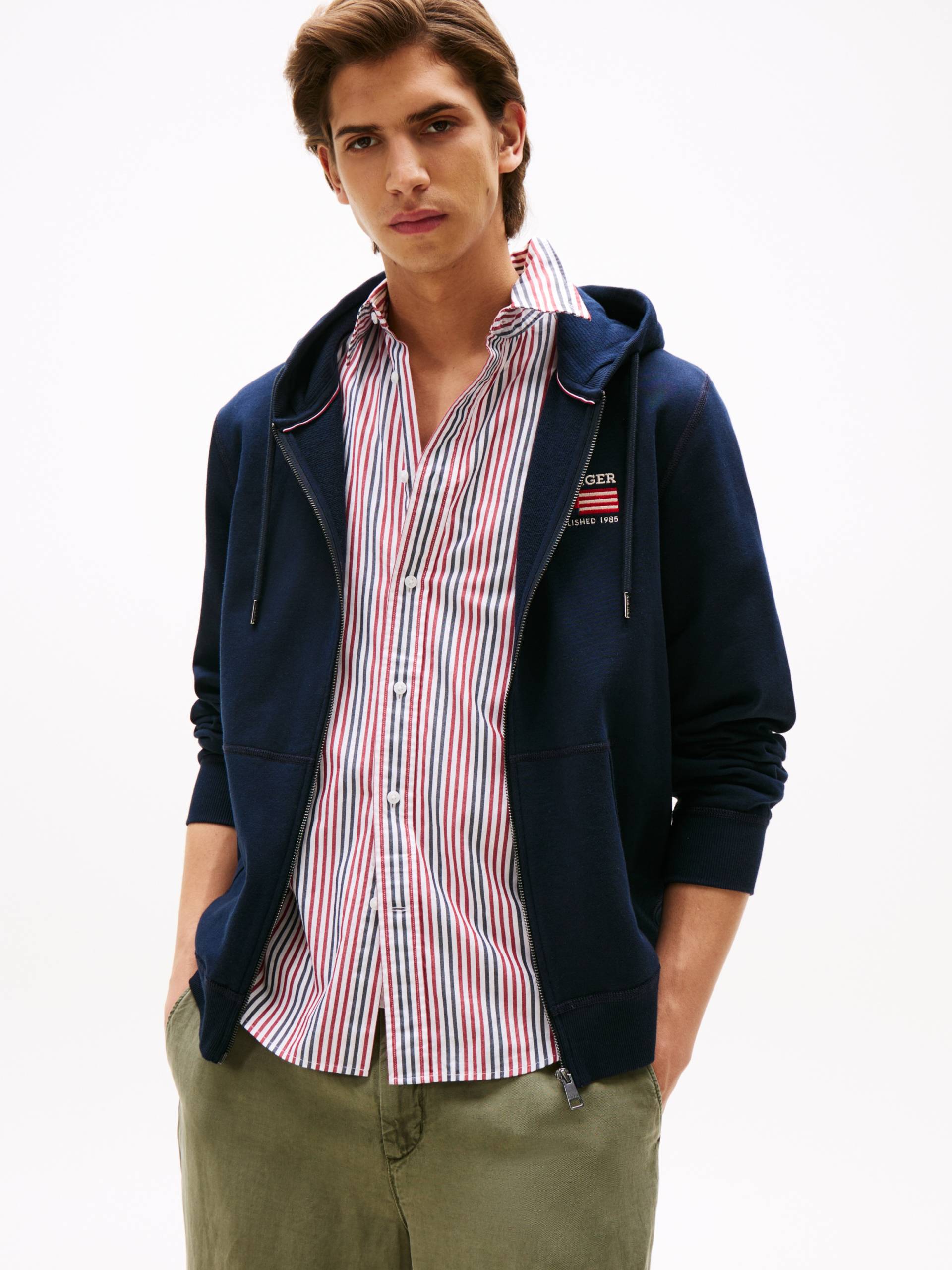 Tommy Hilfiger Kapuzensweatjacke »AMERICANA ZIP THROUGH HOODY« Tommy Hilfiger Kapuzensweatjacke »AMERICANA ZIP THROUGH HOODY« von Tommy Hilfiger