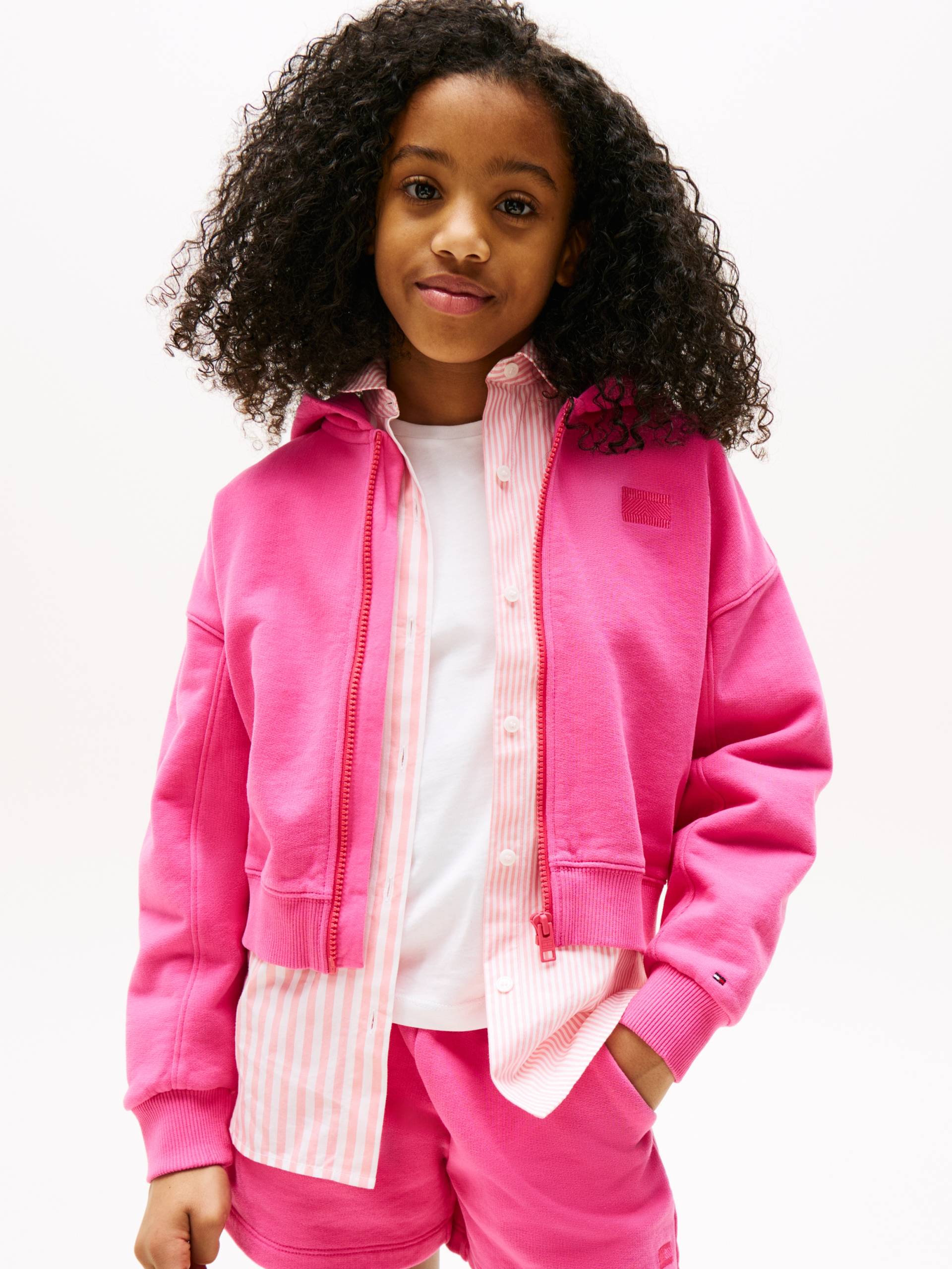 Tommy Hilfiger Kapuzensweatjacke »TOMMY TONAL FLAG HOODIE«, für Kinder bis 16 Jahre, mit Brustdruck Tommy Hilfiger Kapuzensweatjacke »TOMMY TONAL FLAG HOODIE«, für Kinder bis 16 Jahre, mit Brustdruck von Tommy Hilfiger