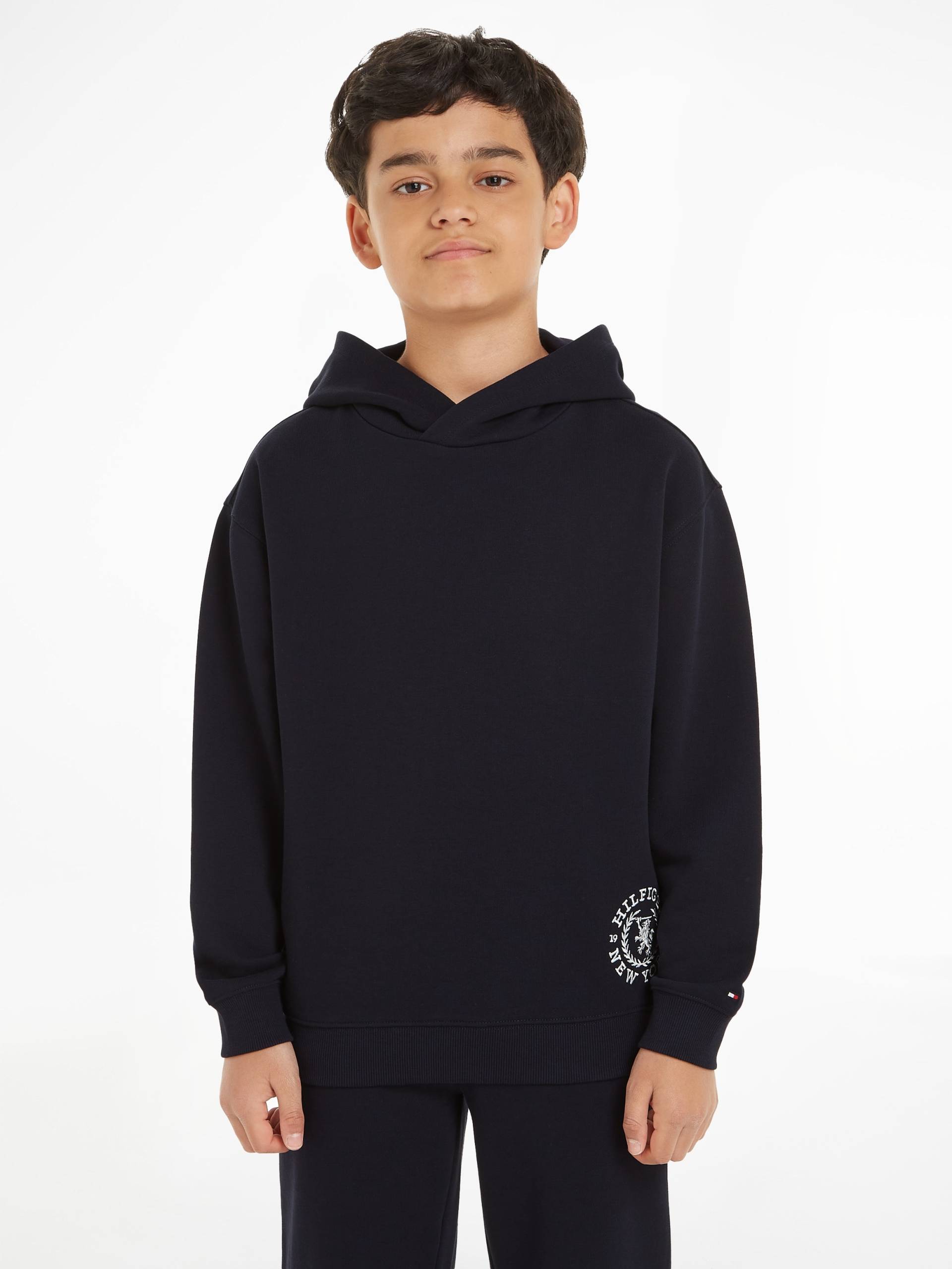 Tommy Hilfiger Kapuzensweatshirt »CREST LOGO HOODIE« von Tommy Hilfiger