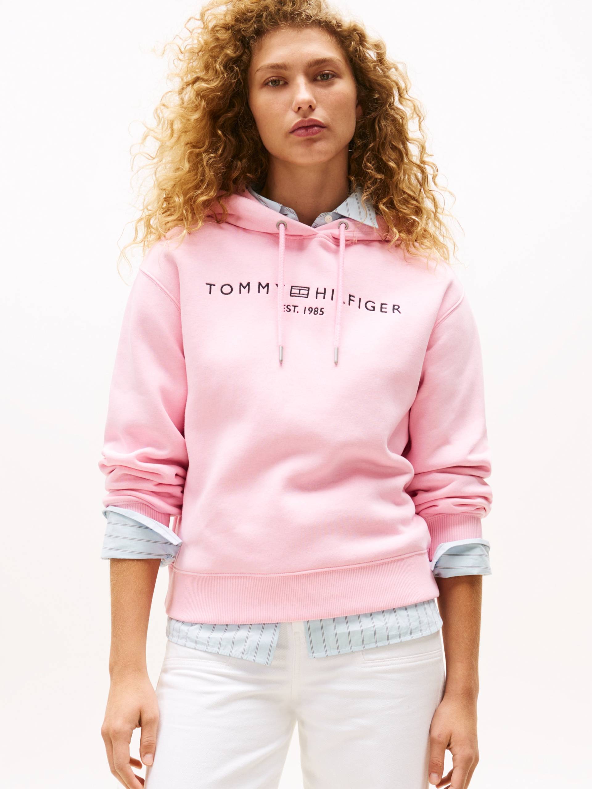 Tommy Hilfiger Kapuzensweatshirt »MDRN REG CORP LOGO HOODIE«, mit gesticktem Logo-Schriftzug Tommy Hilfiger Kapuzensweatshirt »MDRN REG CORP LOGO HOODIE«, mit gesticktem Logo-Schriftzug von Tommy Hilfiger