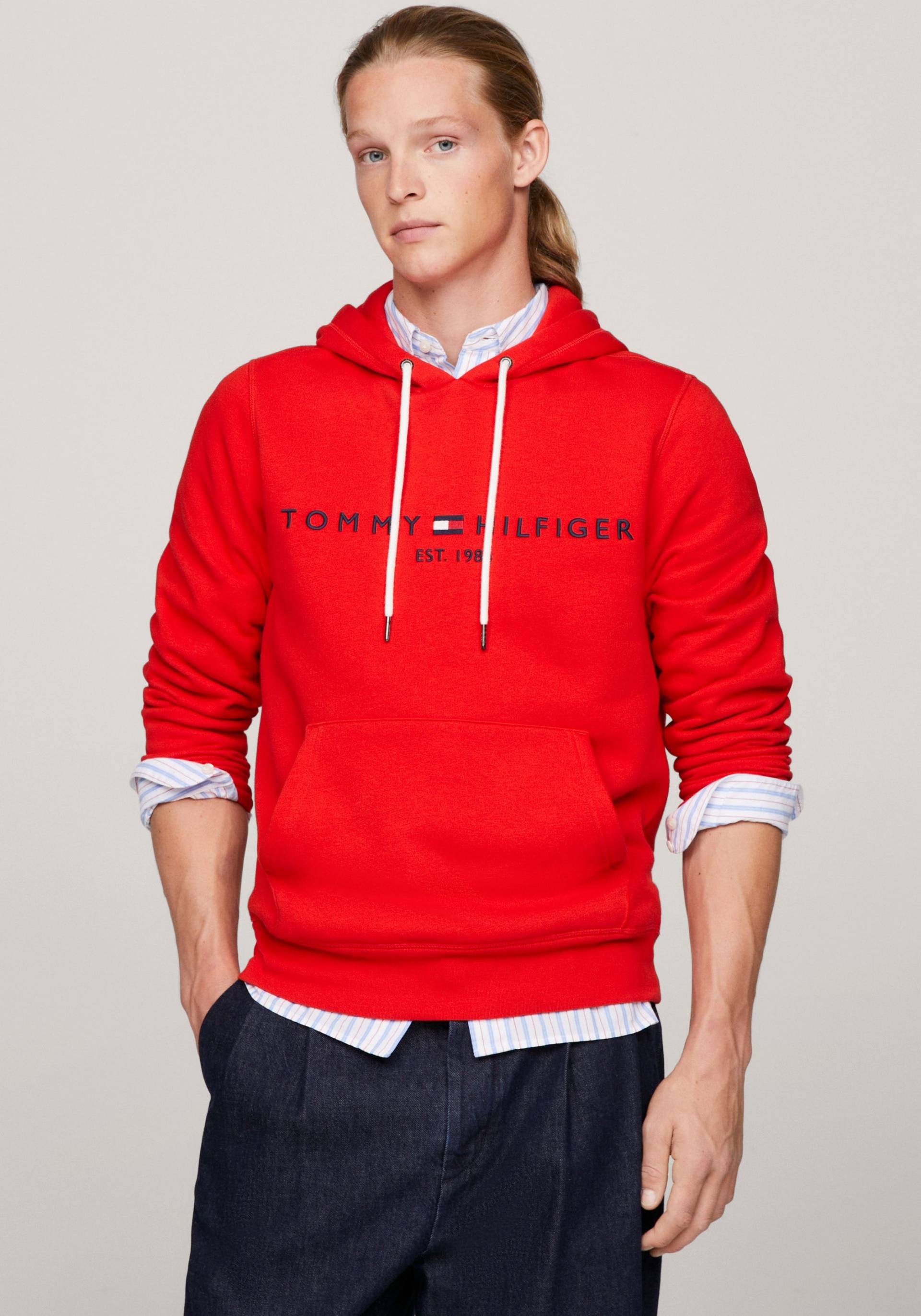 Tommy Hilfiger Kapuzensweatshirt »TOMMY LOGO HOODY« von Tommy Hilfiger