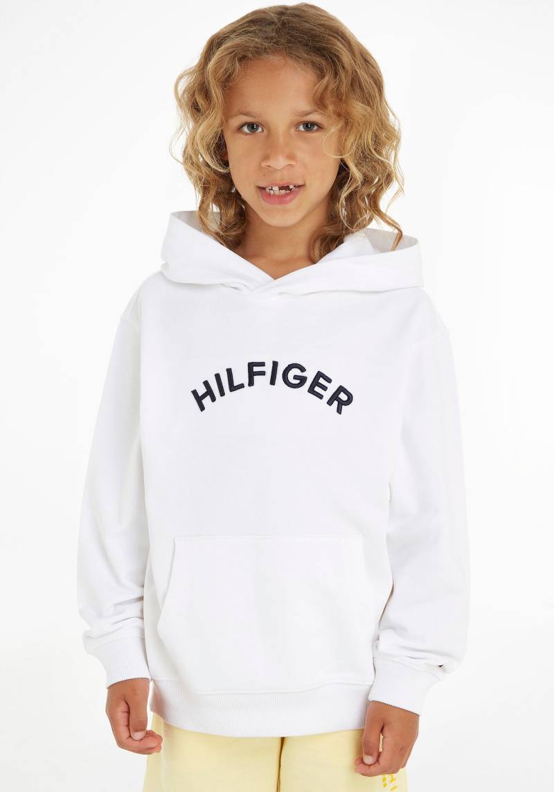 Tommy Hilfiger Kapuzensweatshirt »U HILFIGER ARCHED HOODY«, mit Markenlabel von Tommy Hilfiger
