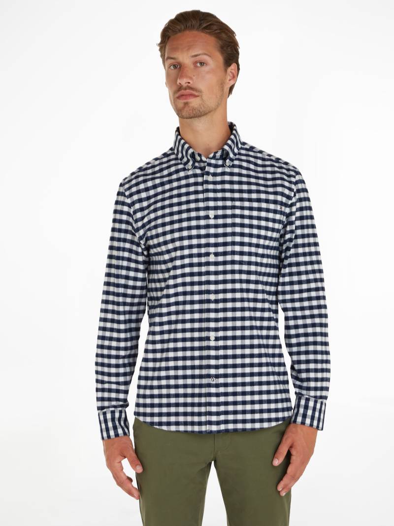 Tommy Hilfiger Karohemd »OXFORD BRUSHED GINGHAM RF SHIRT« von Tommy Hilfiger