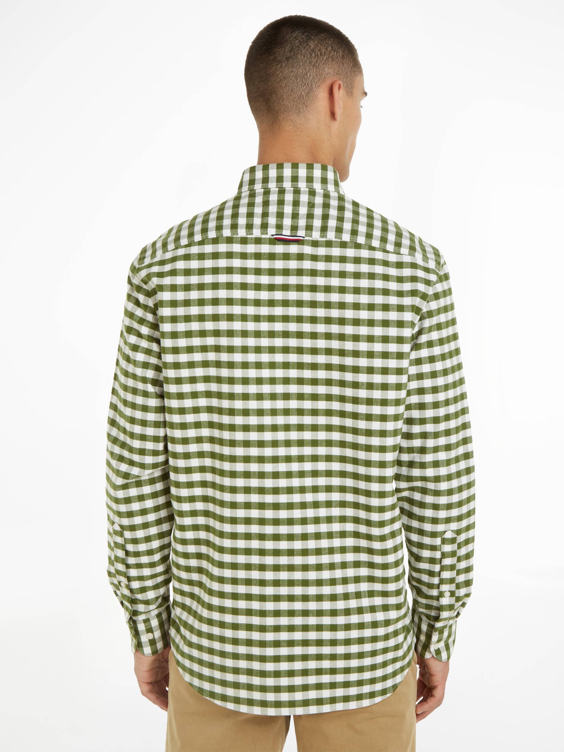 Tommy Hilfiger Karohemd »OXFORD BRUSHED GINGHAM RF SHIRT« von Tommy Hilfiger