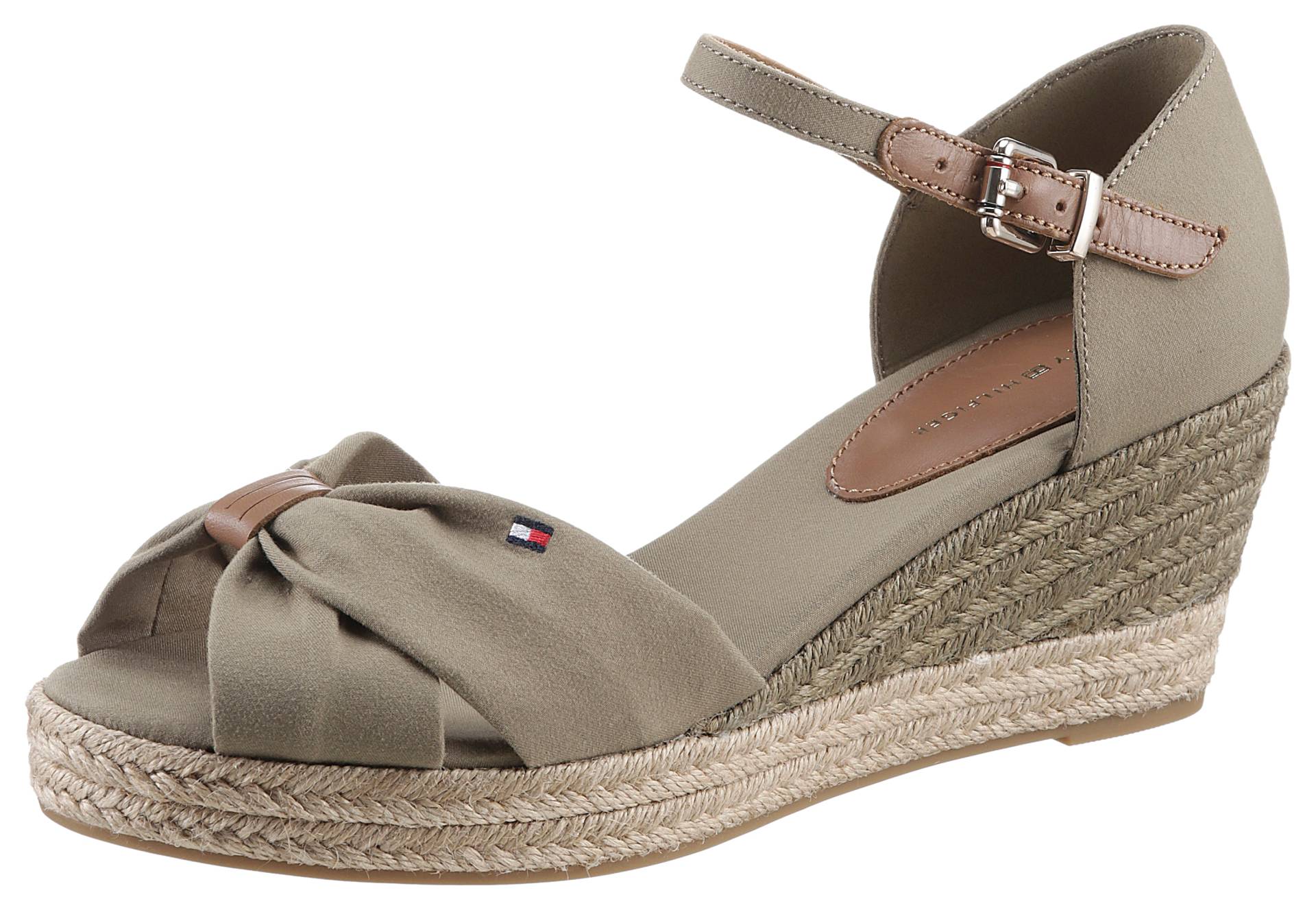 Tommy Hilfiger Keilsandalette »BASIC OPEN TOE MID WEDGE« von Tommy Hilfiger