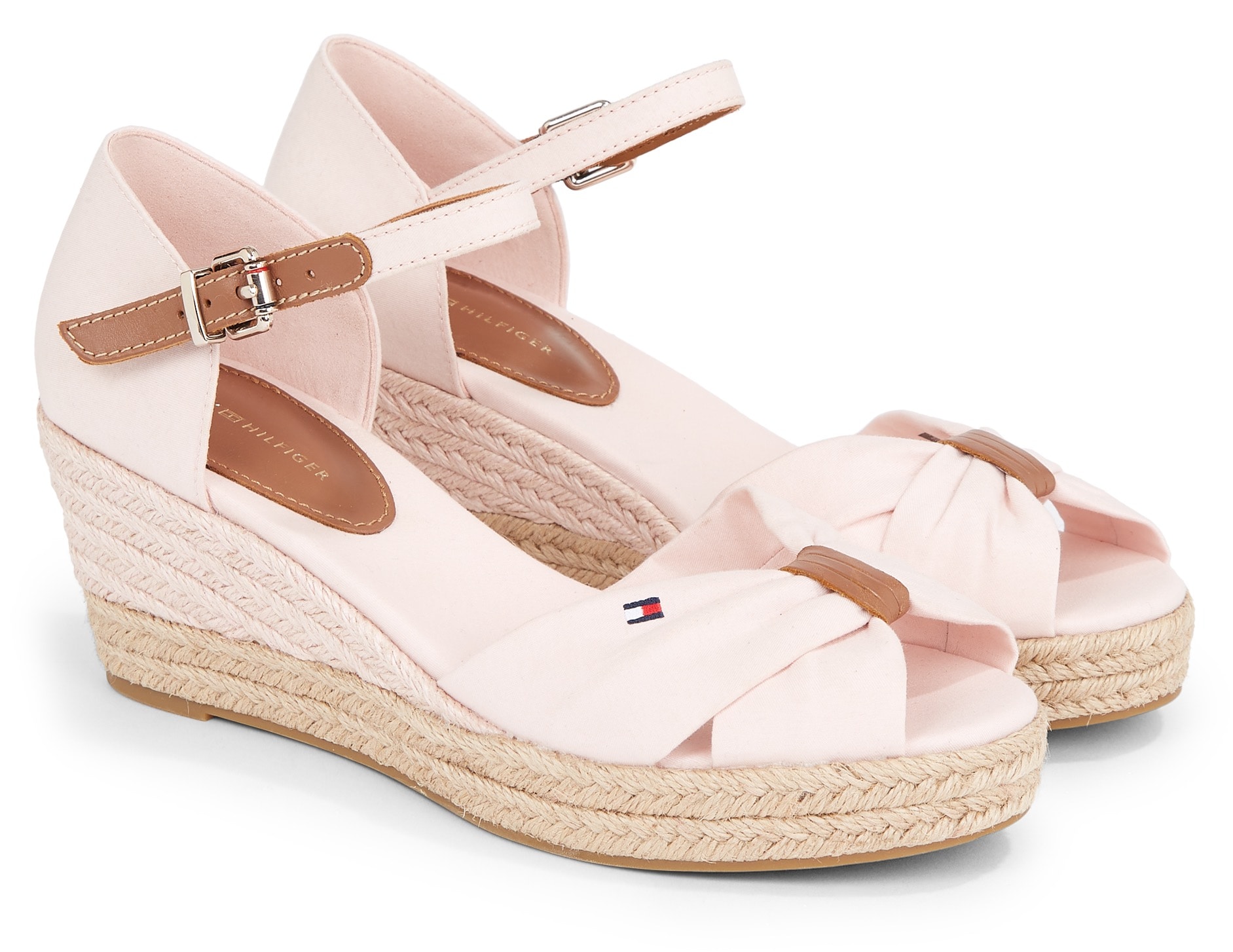 Tommy Hilfiger Keilsandalette »BASIC OPEN TOE MID WEDGE« von Tommy Hilfiger