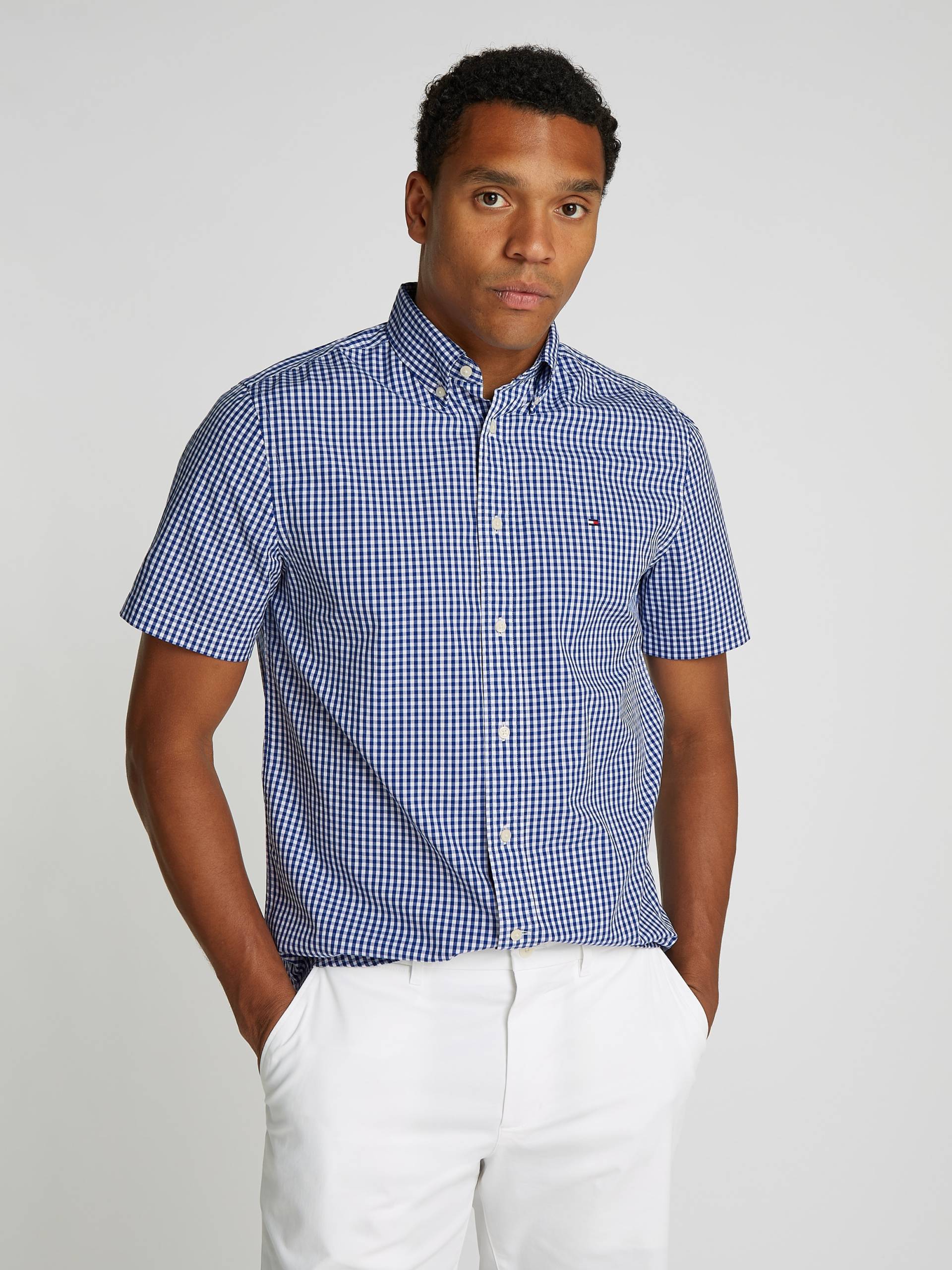 Tommy Hilfiger Kurzarmhemd »FLEX POPLIN CHECK SS RF SHIRT« Tommy Hilfiger Kurzarmhemd »FLEX POPLIN CHECK SS RF SHIRT« von Tommy Hilfiger