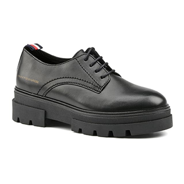 Tommy Hilfiger LEATHER LACE UP SHOE-36 36 von Tommy Hilfiger