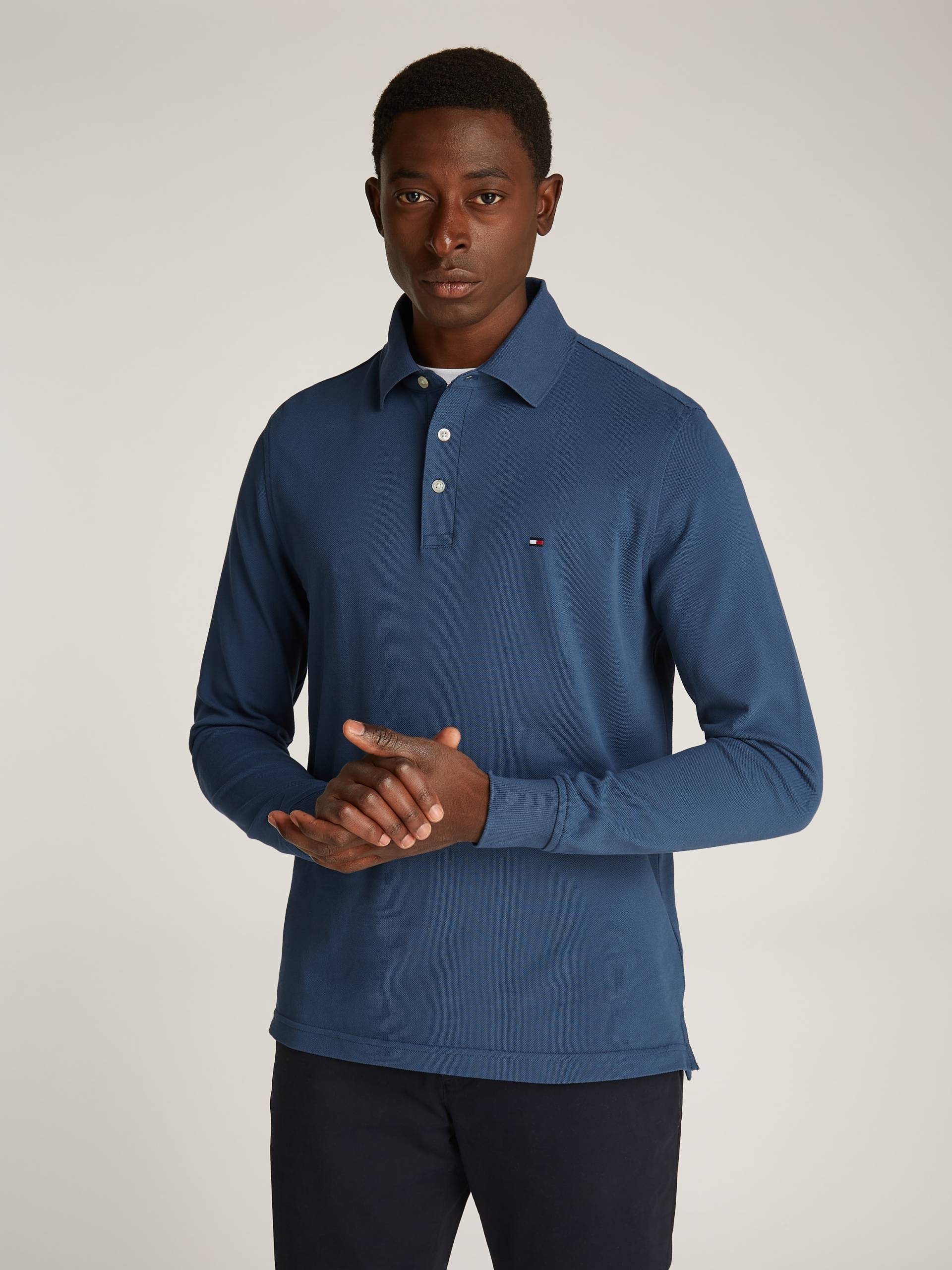 Tommy Hilfiger Langarm-Poloshirt »1985 SLIM LS POLO« Tommy Hilfiger Langarm-Poloshirt »1985 SLIM LS POLO« von Tommy Hilfiger