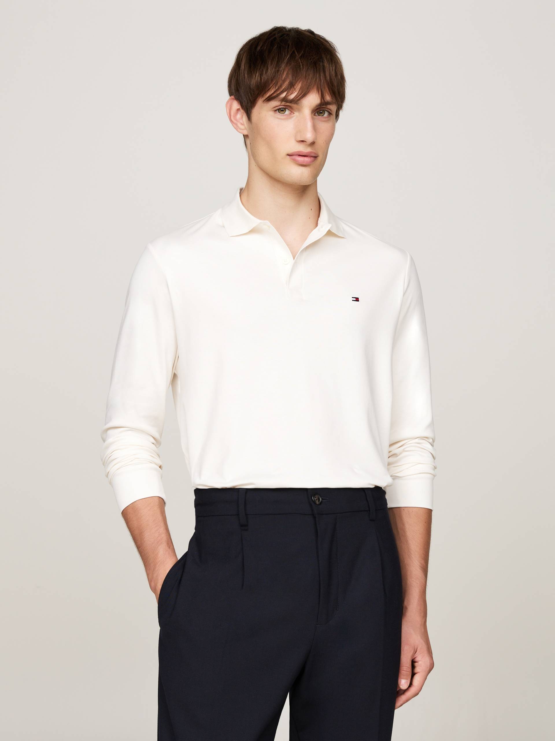 Tommy Hilfiger Langarm-Poloshirt »L/S LIQUID COTTON REG POLO« Tommy Hilfiger Langarm-Poloshirt »L/S LIQUID COTTON REG POLO« von Tommy Hilfiger